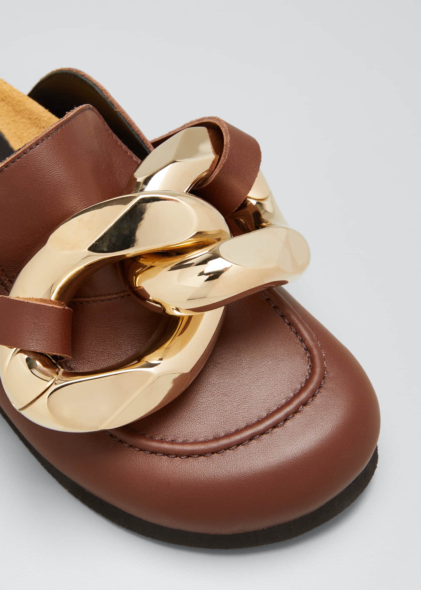 jw anderson chunky napa chain slide mules