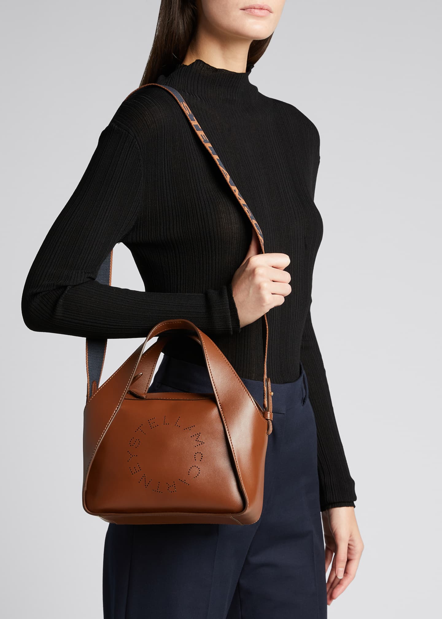 Stella Mccartney Purse
 Stella McCartney Medium Eco Soft Logo Crossbody Bag Bergdorf Goodman