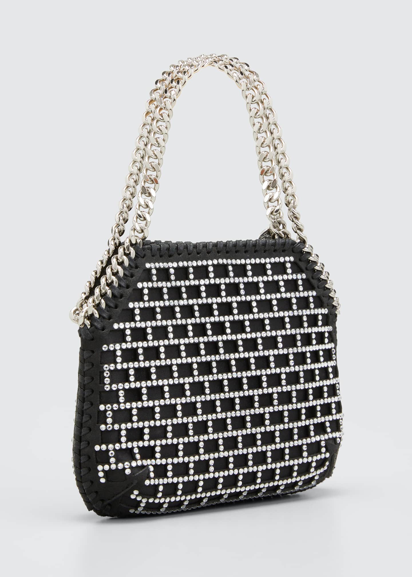 Stella McCartney Mini Crystal Stud Shoulder Bag - Bergdorf Goodman