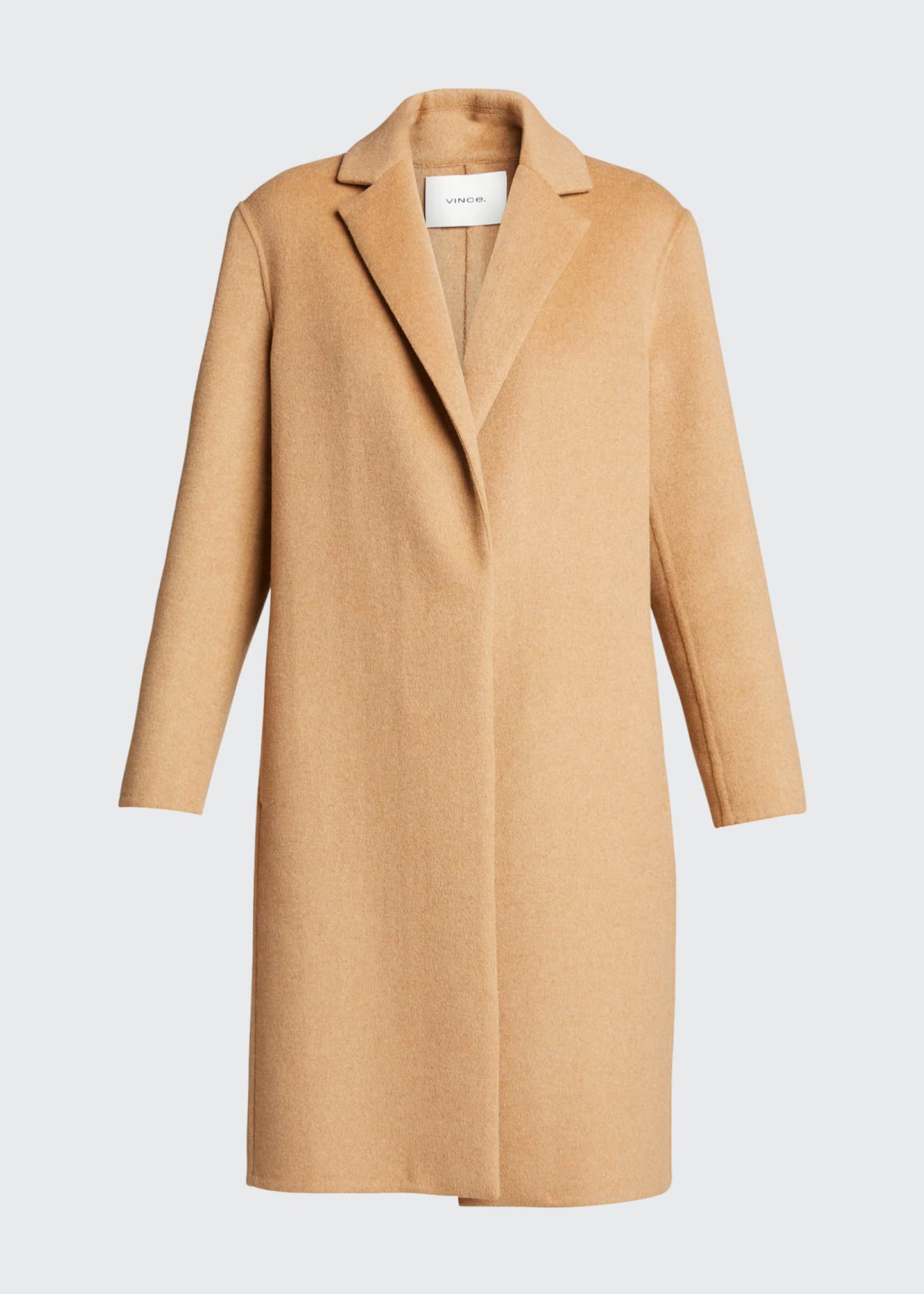 vince classic wool blend coat