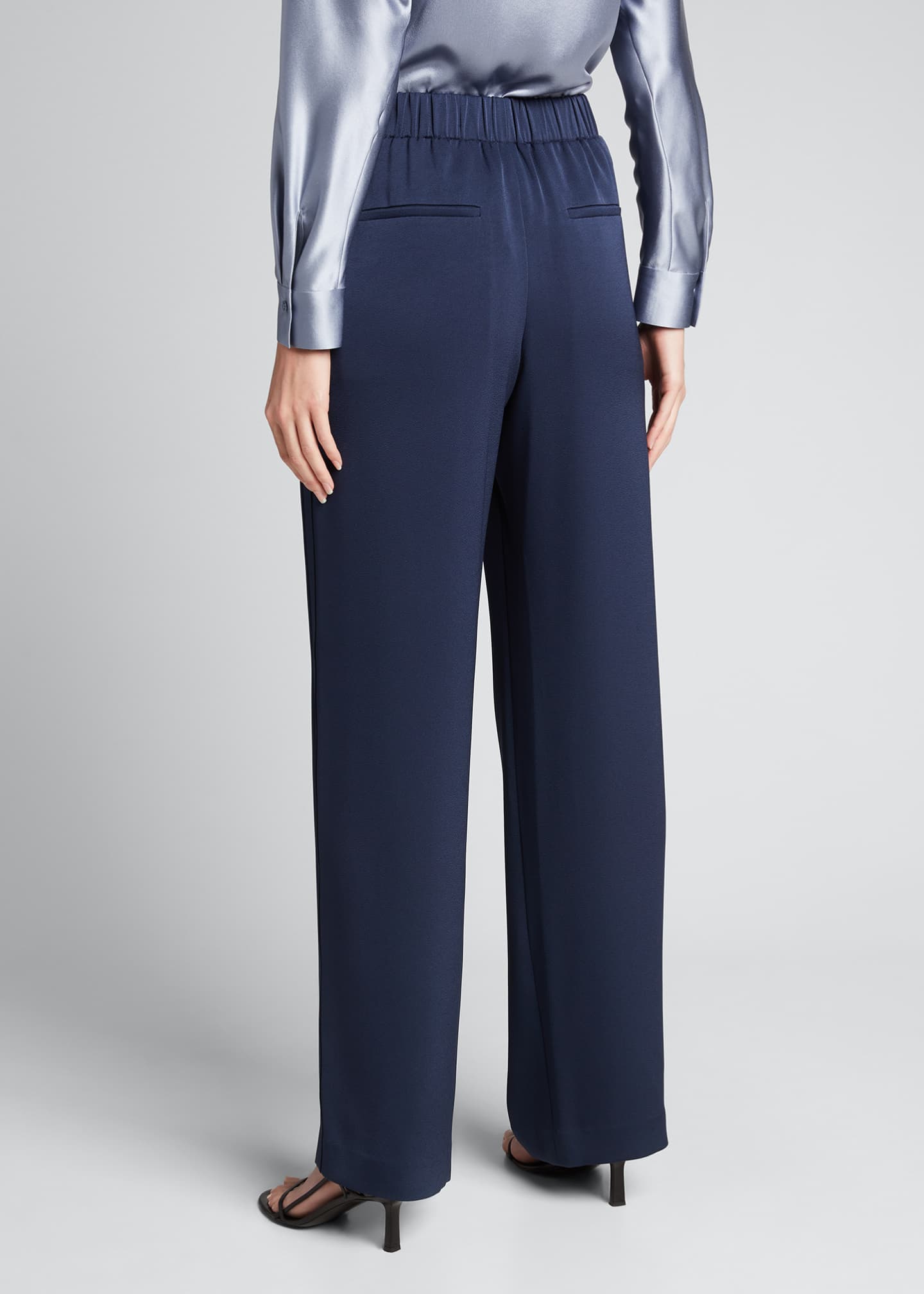 wide leg pull on pants