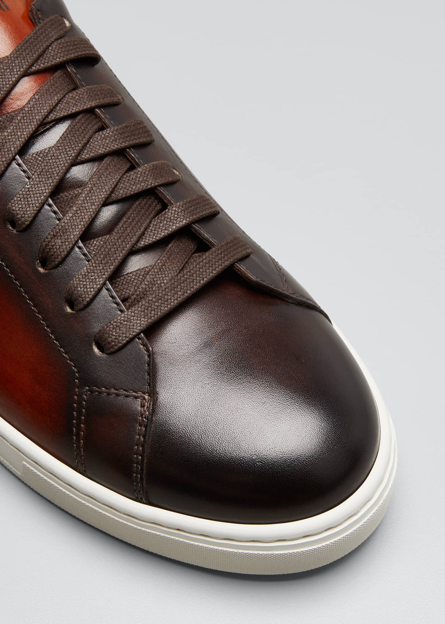 faux leather fashion sneakers