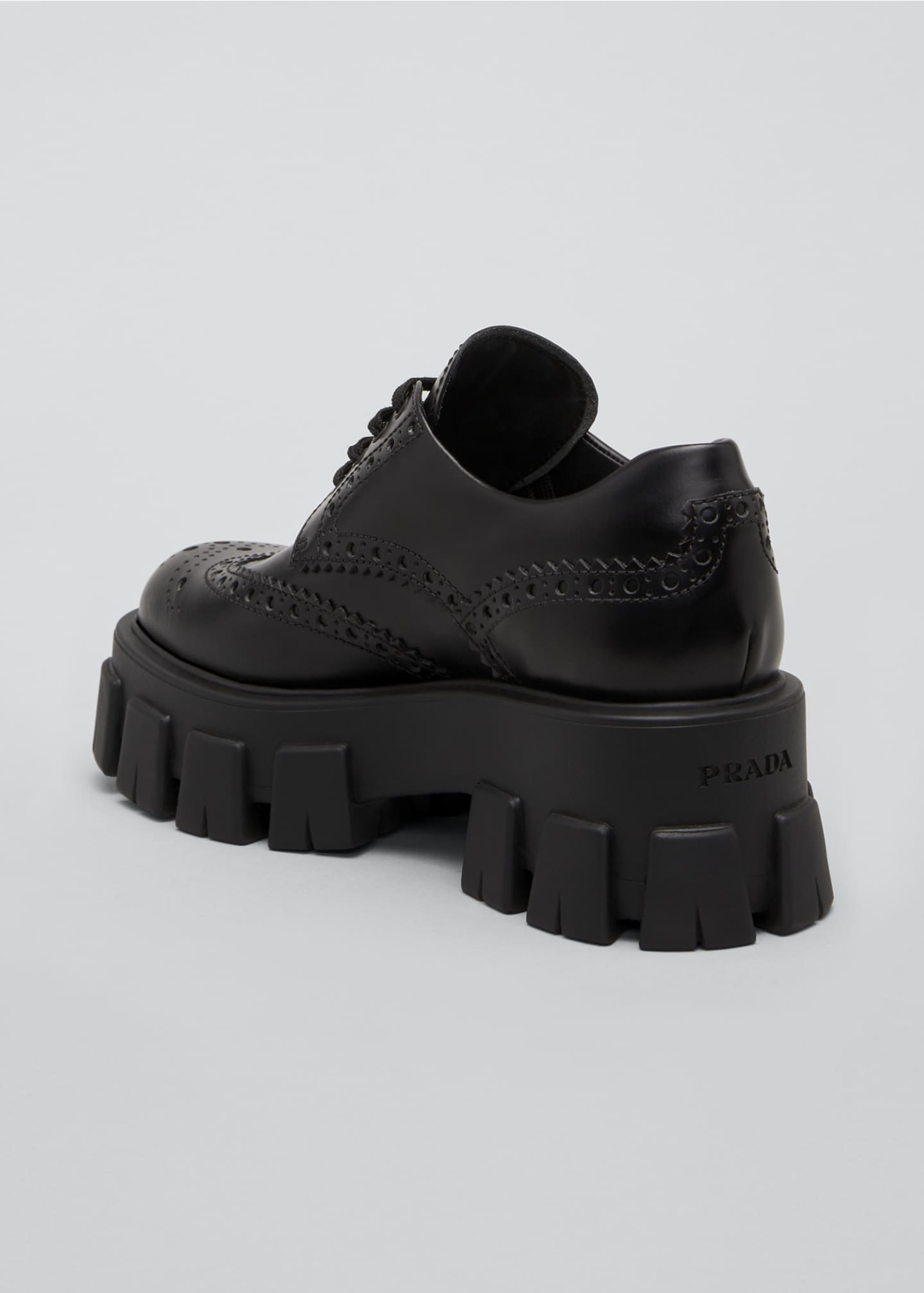 prada lug sole oxford
