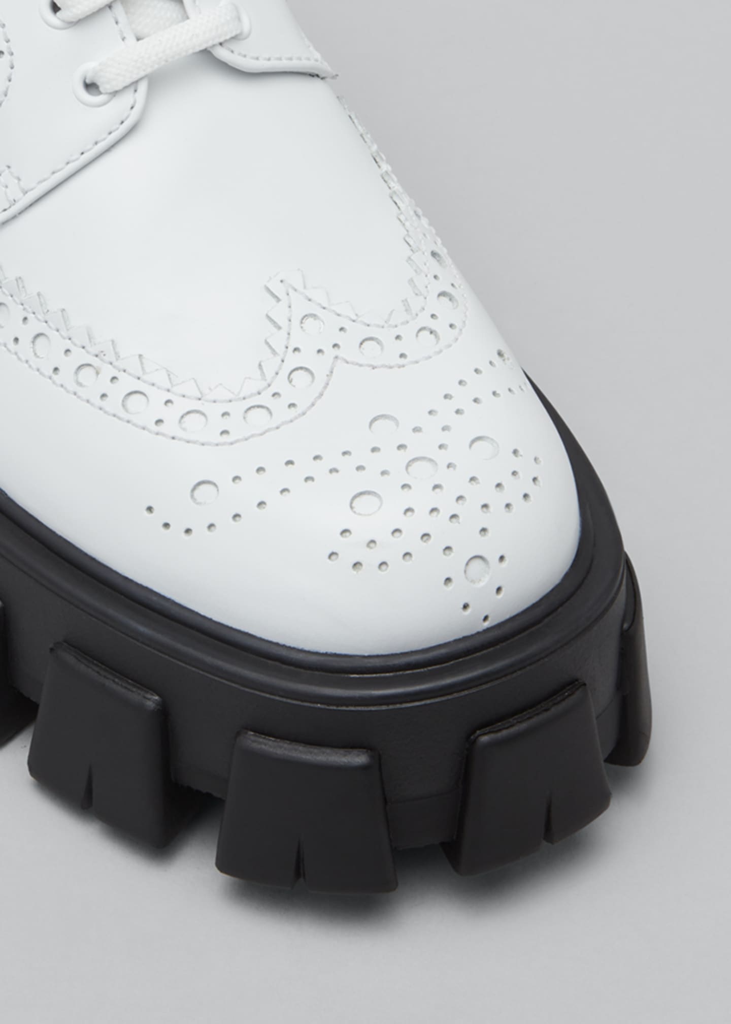 prada lug sole oxford
