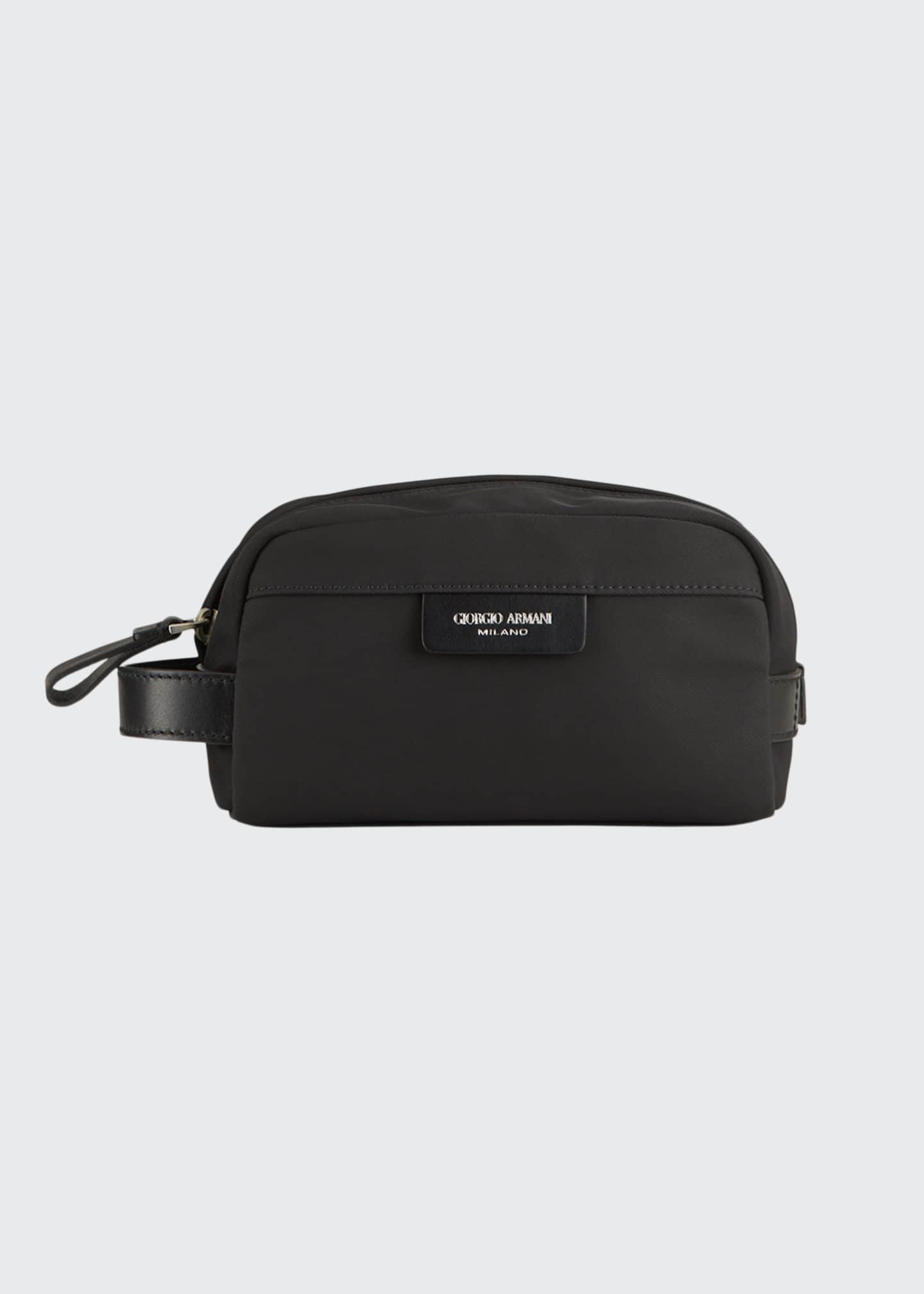 armani mens toiletry bag