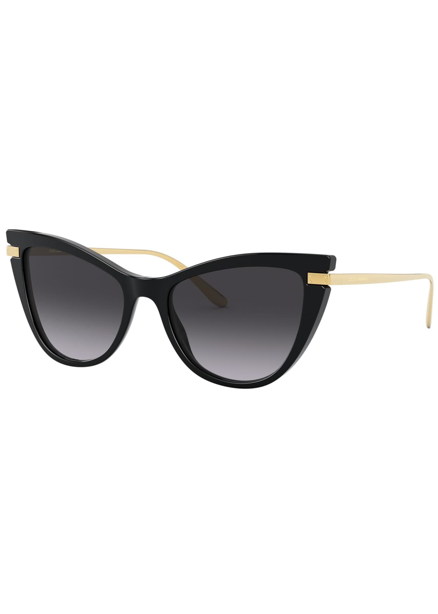 Dolce Gabbana Acetate Metal Cat Eye Sunglasses Bergdorf Goodman