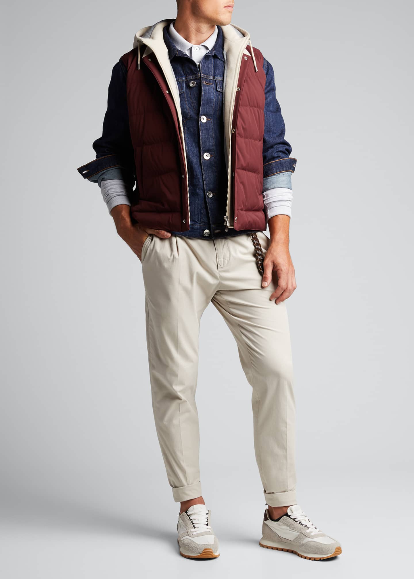 dark washed denim jacket