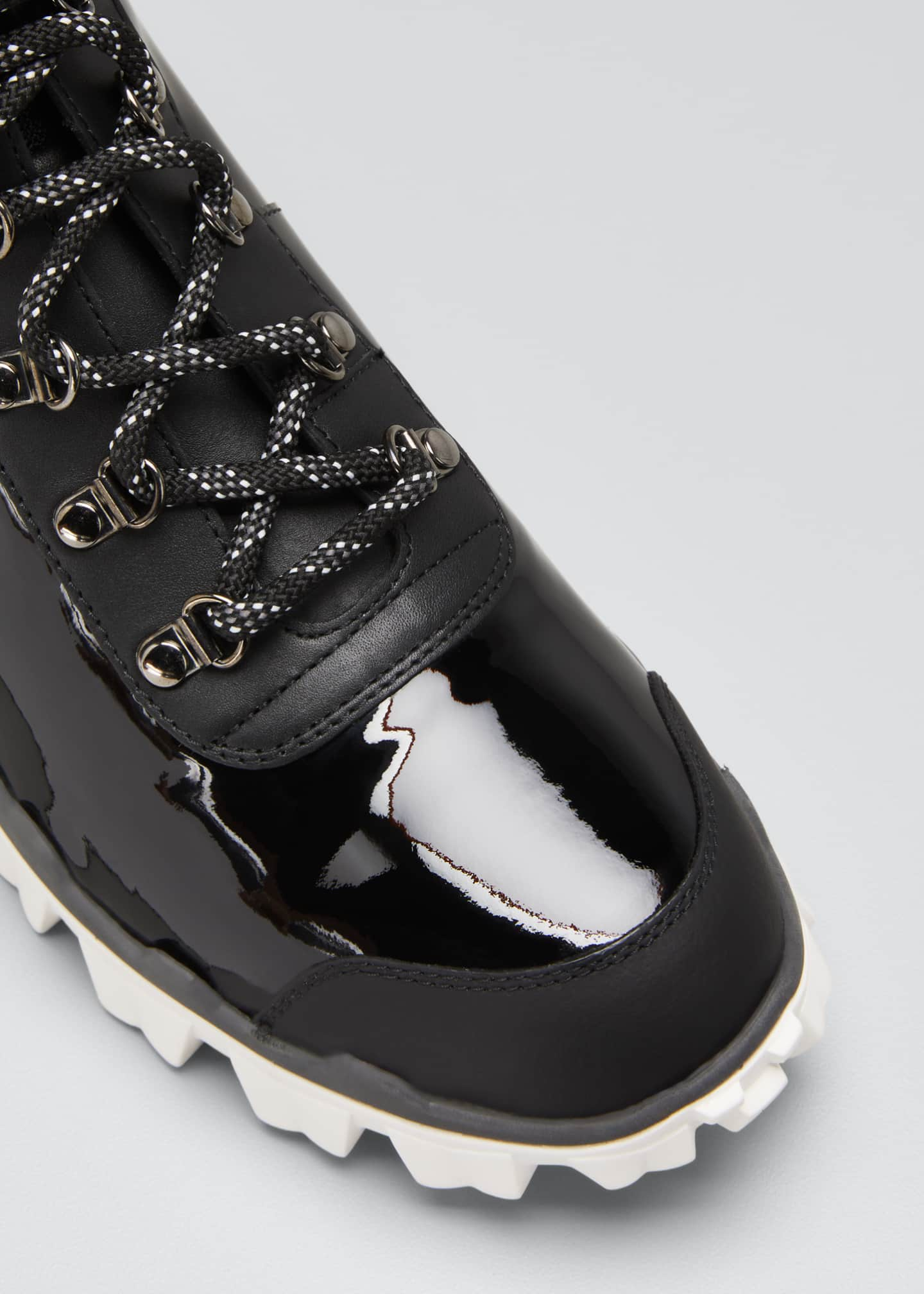 Moncler Helis Stivale Leather Lace-Up Hiking Boots - Bergdorf Goodman