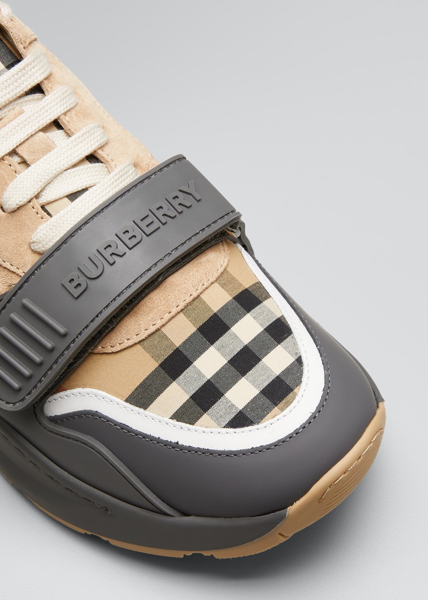 Burberry Ramsey M Vintage Check LowTop Sneakers Bergdorf Goodman