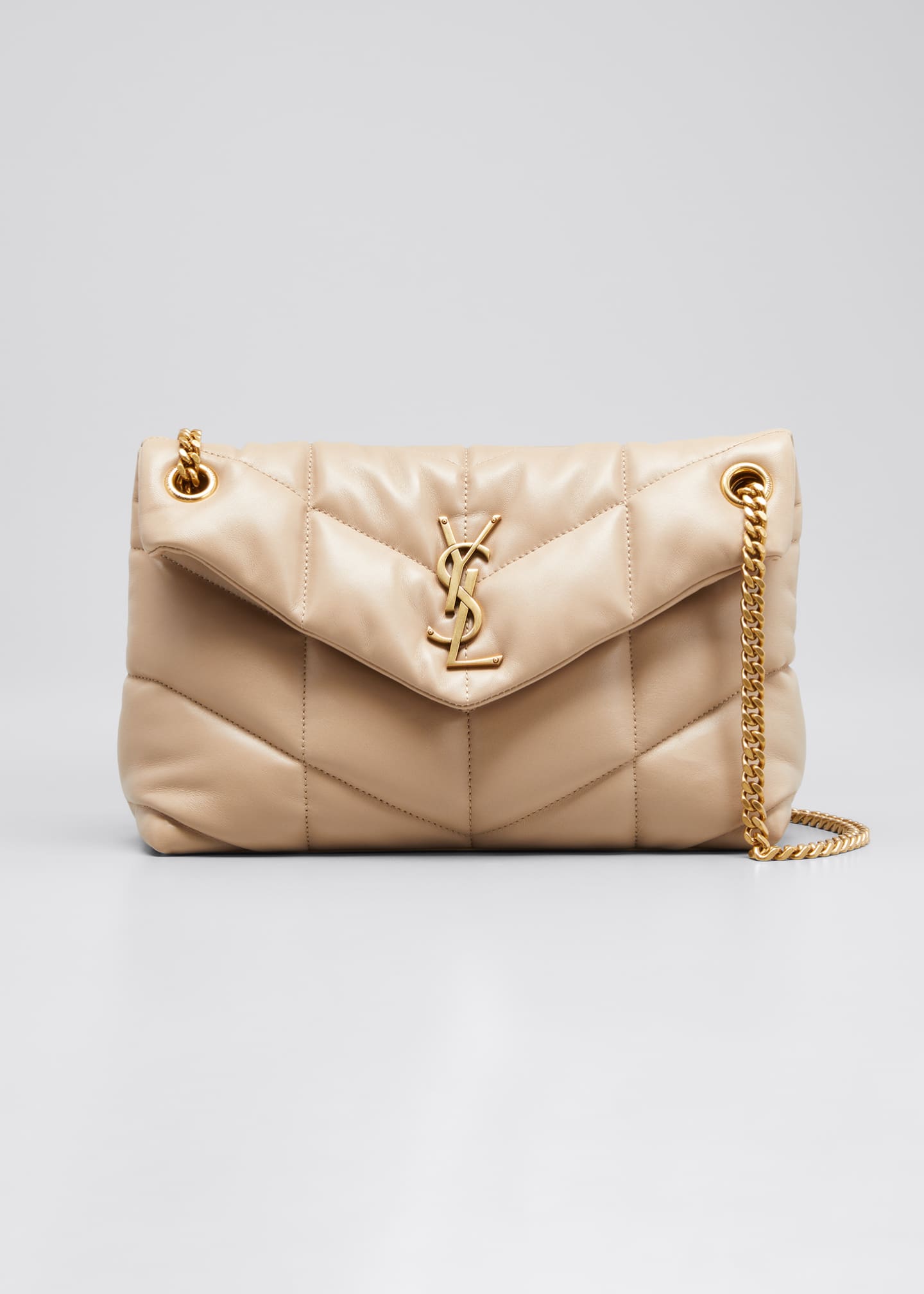 Saint Laurent LouLou YSL Small Puffer Shoulder Bag Bergdorf Goodman