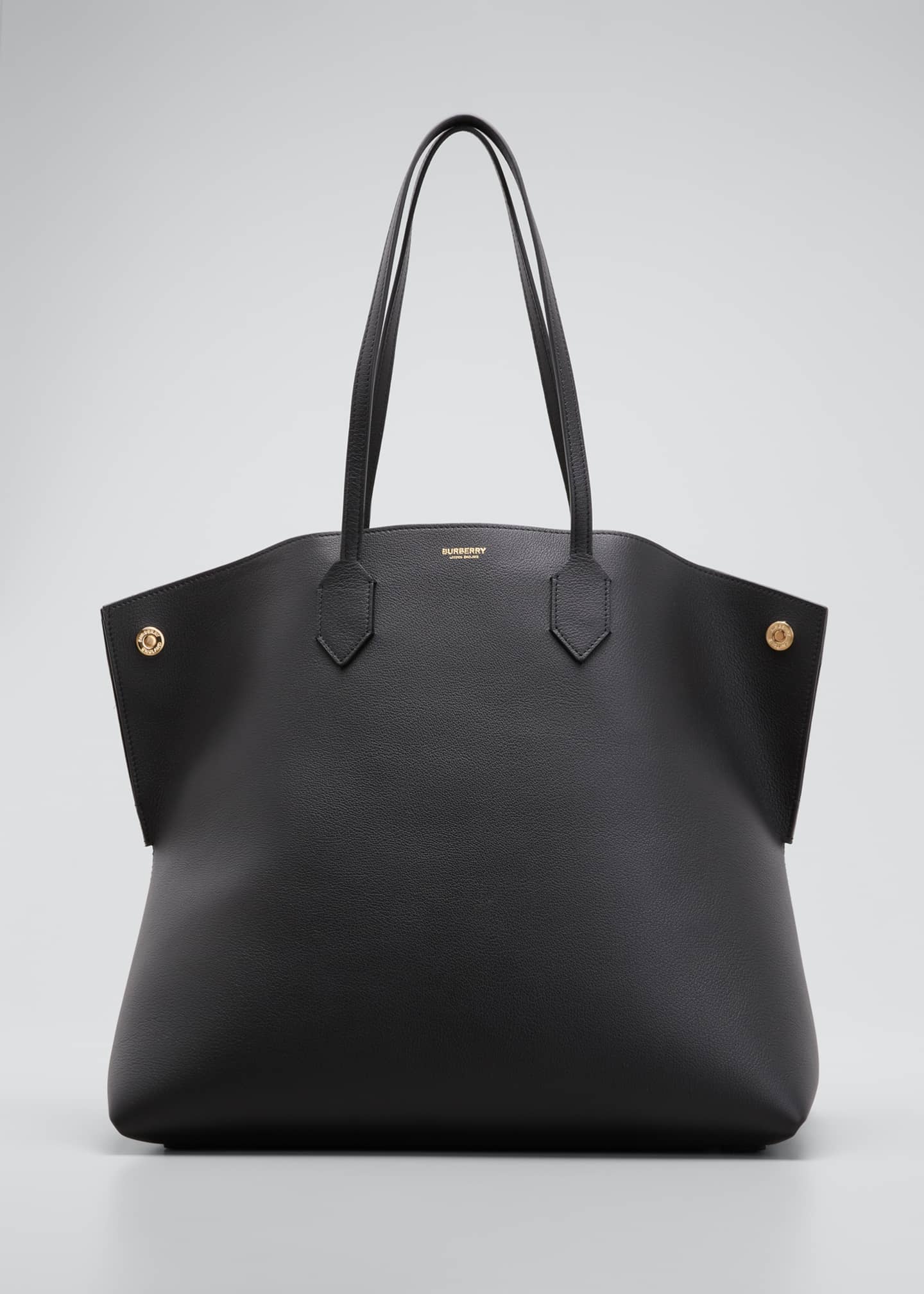 Burberry society leather tote new arrivals