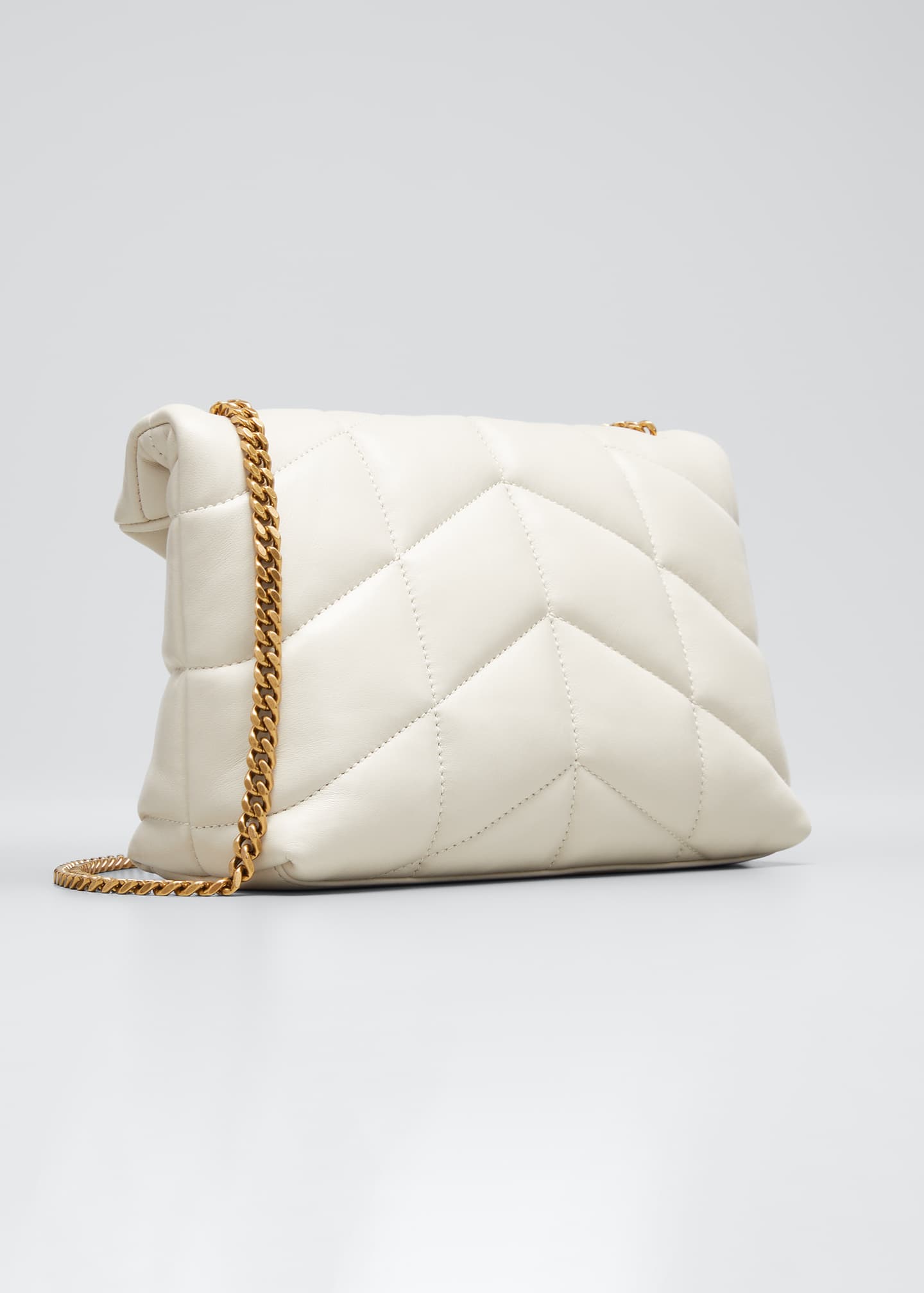 LouLou Toy YSL Puffer Quilted Lambskin Crossbody Bag Bergdorf Goodman