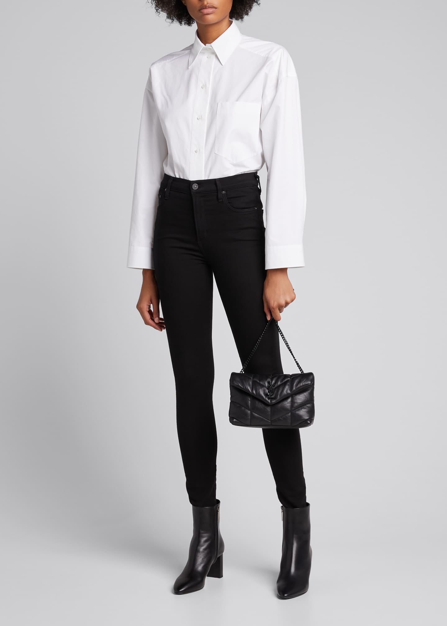 Saint Laurent LouLou YSL Toy Puffer Shoulder Bag Bergdorf Goodman