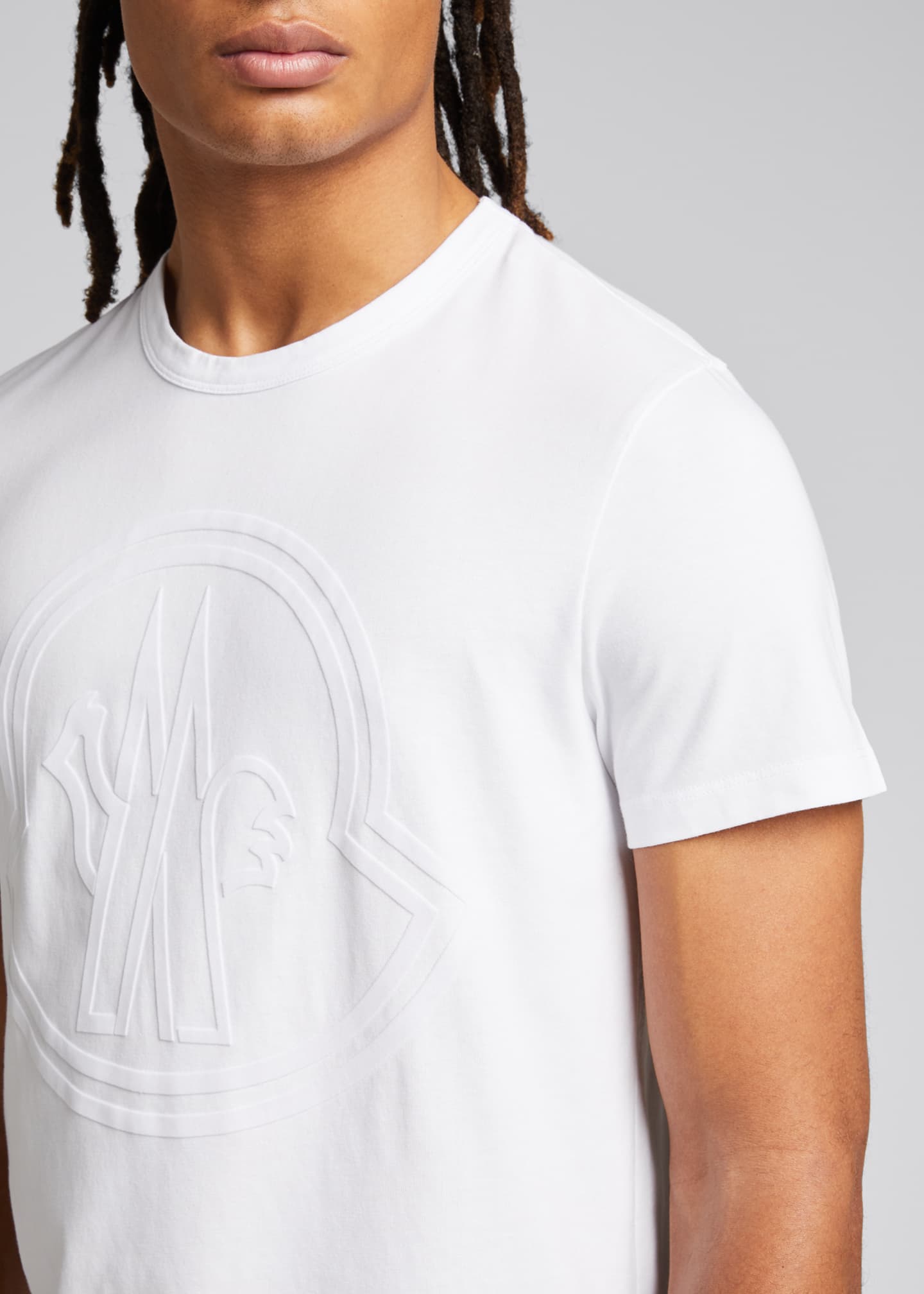 grey moncler tshirt
