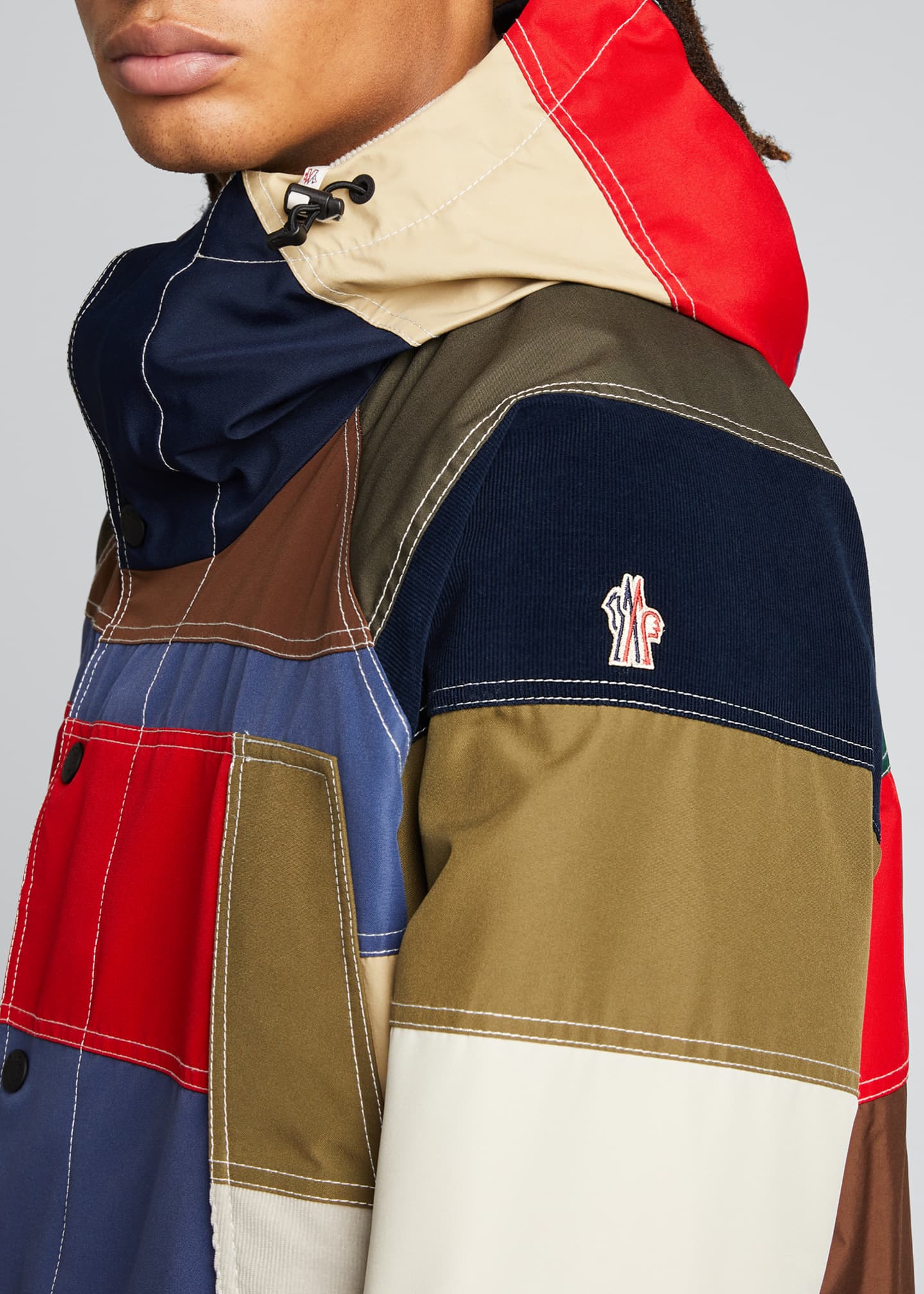 Moncler Men's Chetoz MultiPatch Ski Jacket Bergdorf Goodman