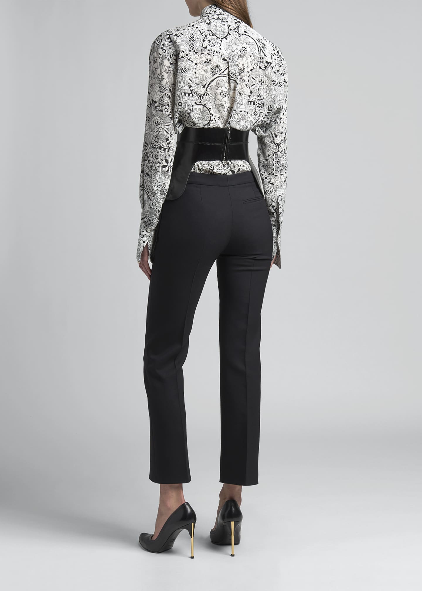 mcqueen corset belt