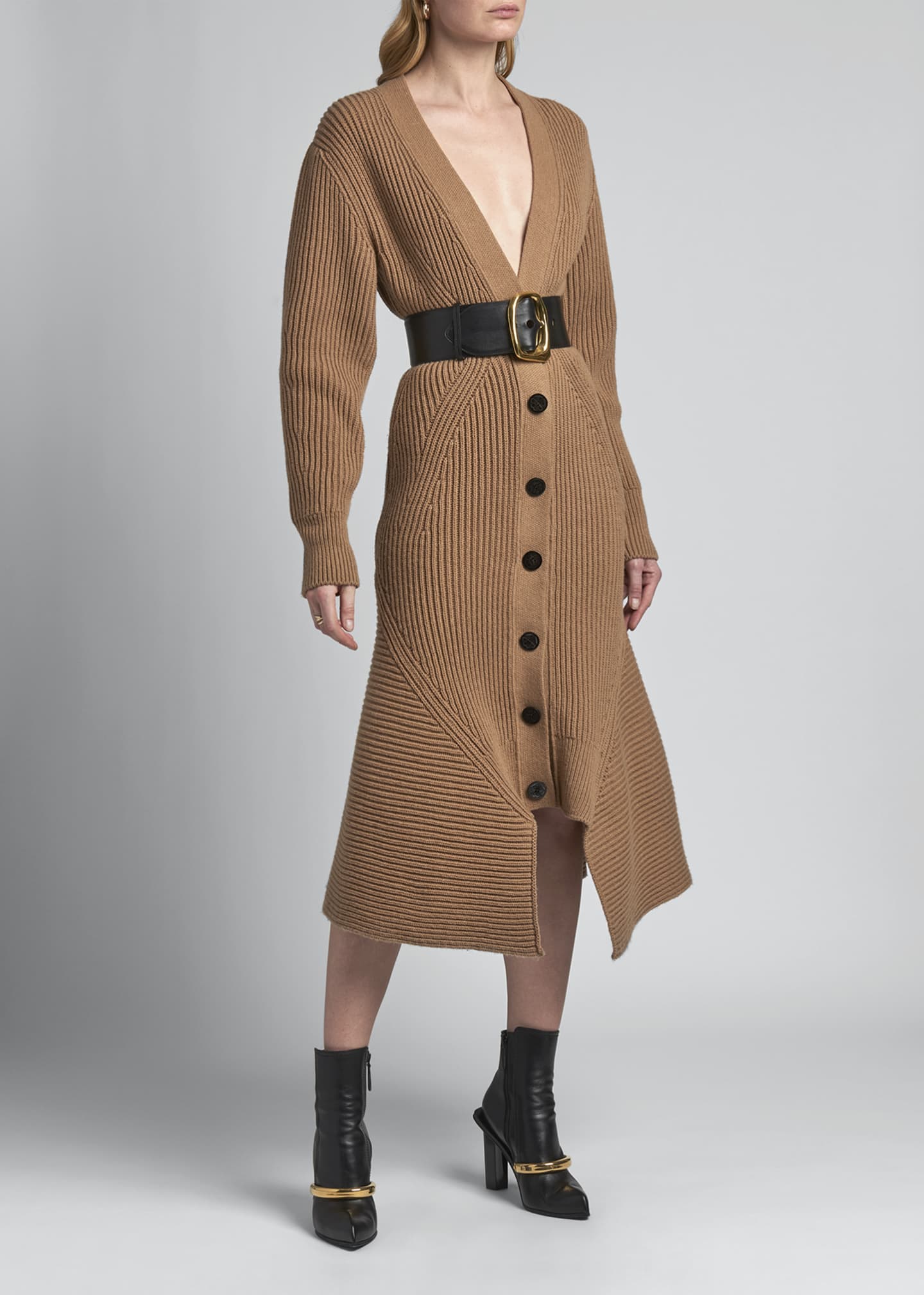 knitted cardigan dress