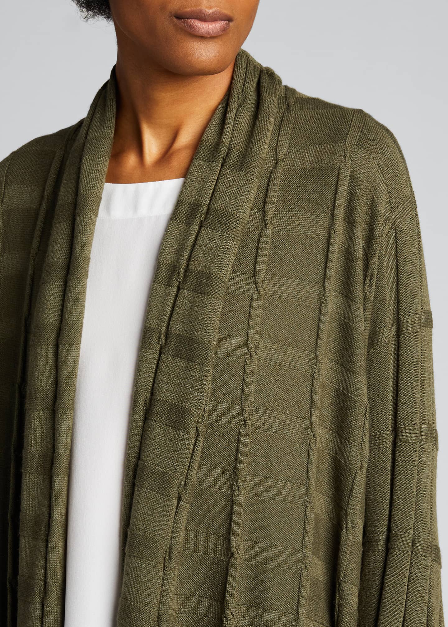 Eskandar Wide Square Cashmere Duster Cardigan Bergdorf Goodman