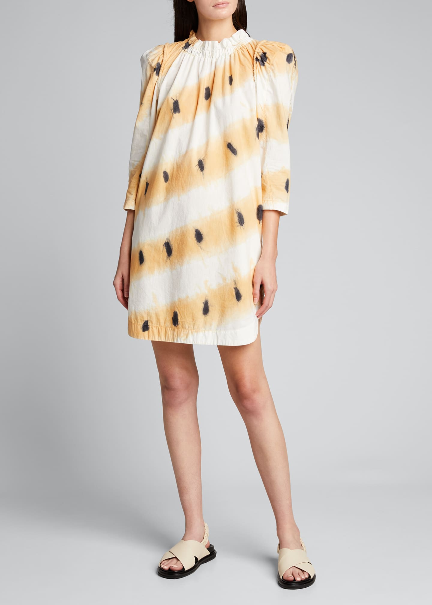 tie dye tunic dress
