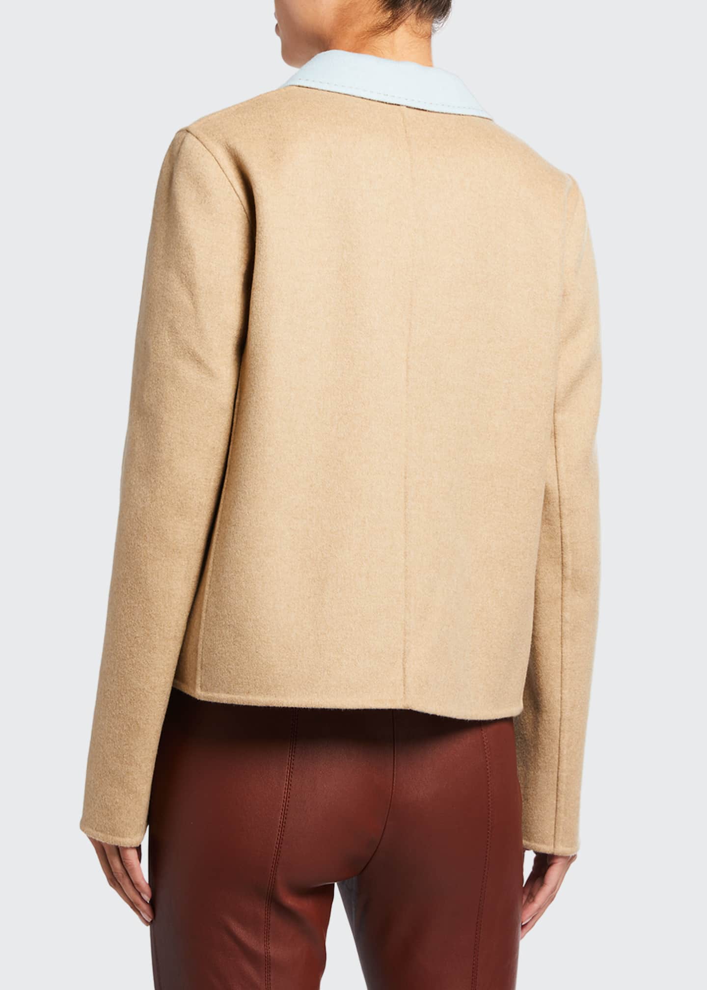 Lafayette 148 New York Andover TwoTone Reversible DoubleFace Jacket