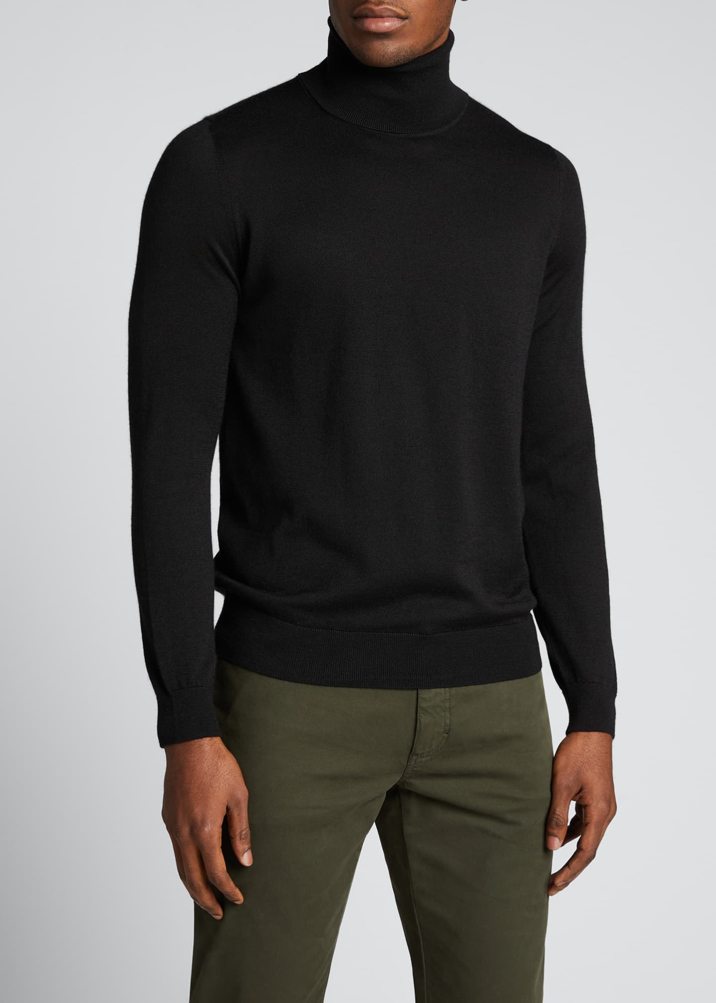 Il Men's CashmereSilk Turtleneck Sweater Bergdorf Goodman