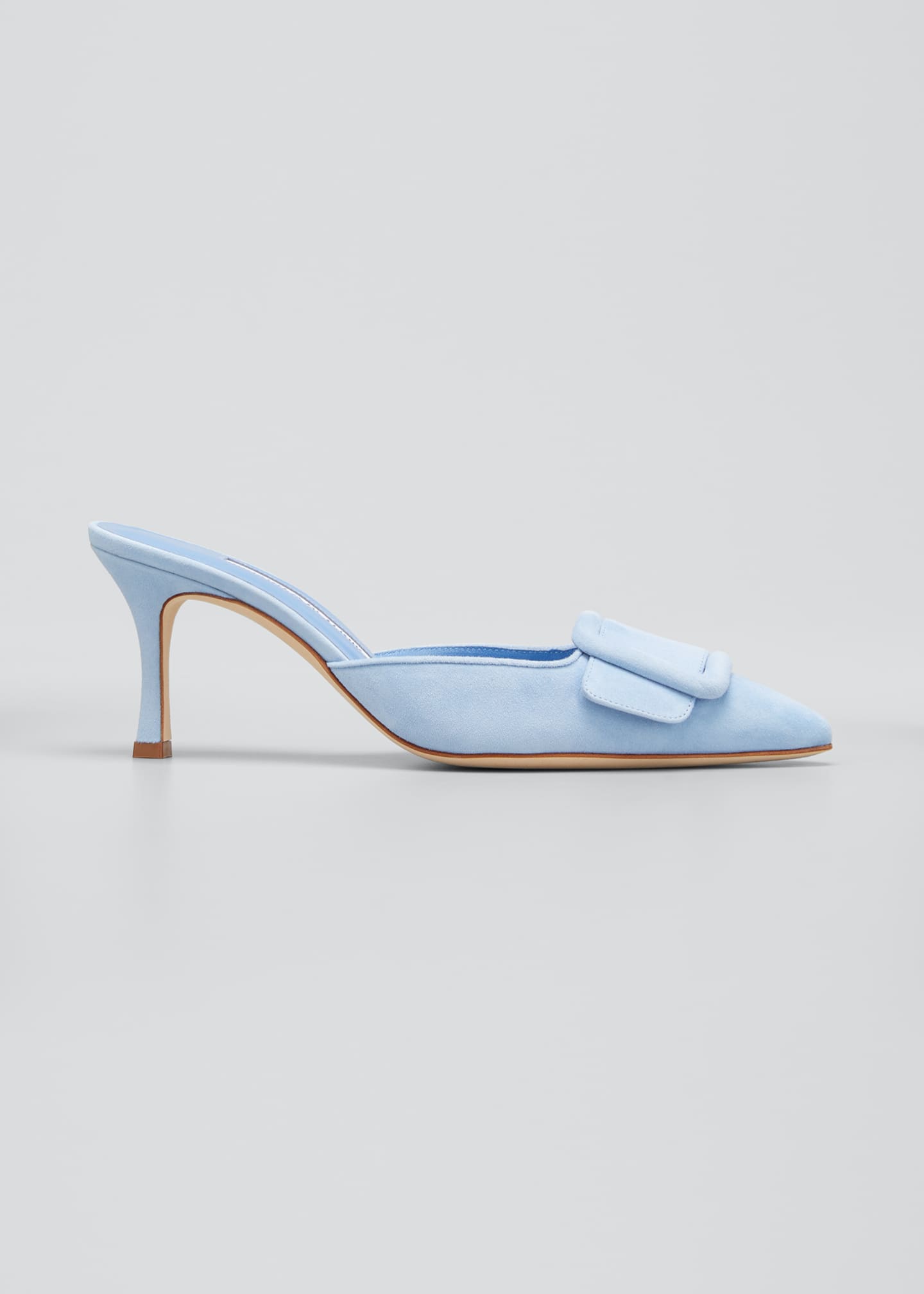 manolo blahnik buckle heels