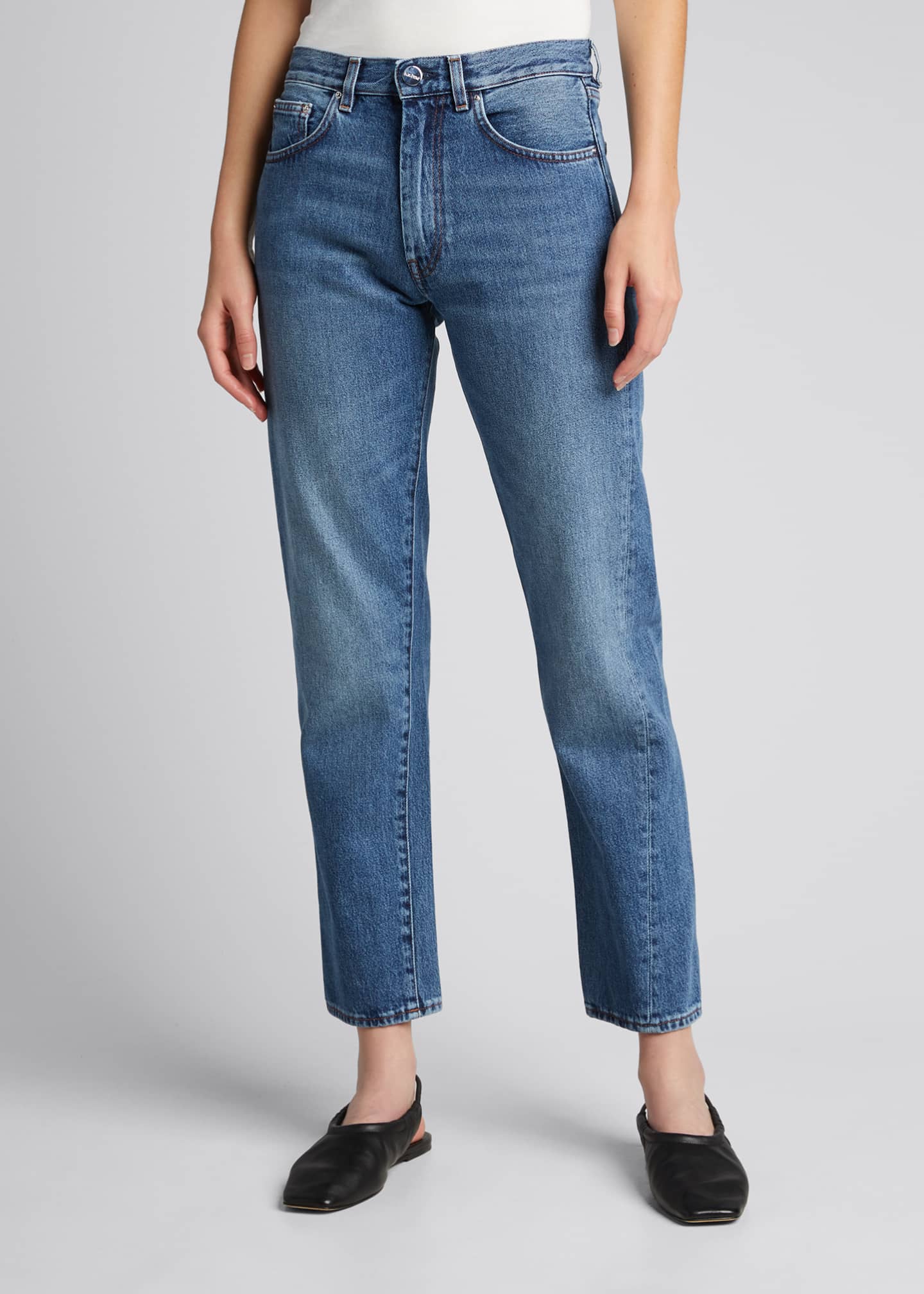 Toteme Straight-Leg Jeans - Bergdorf Goodman
