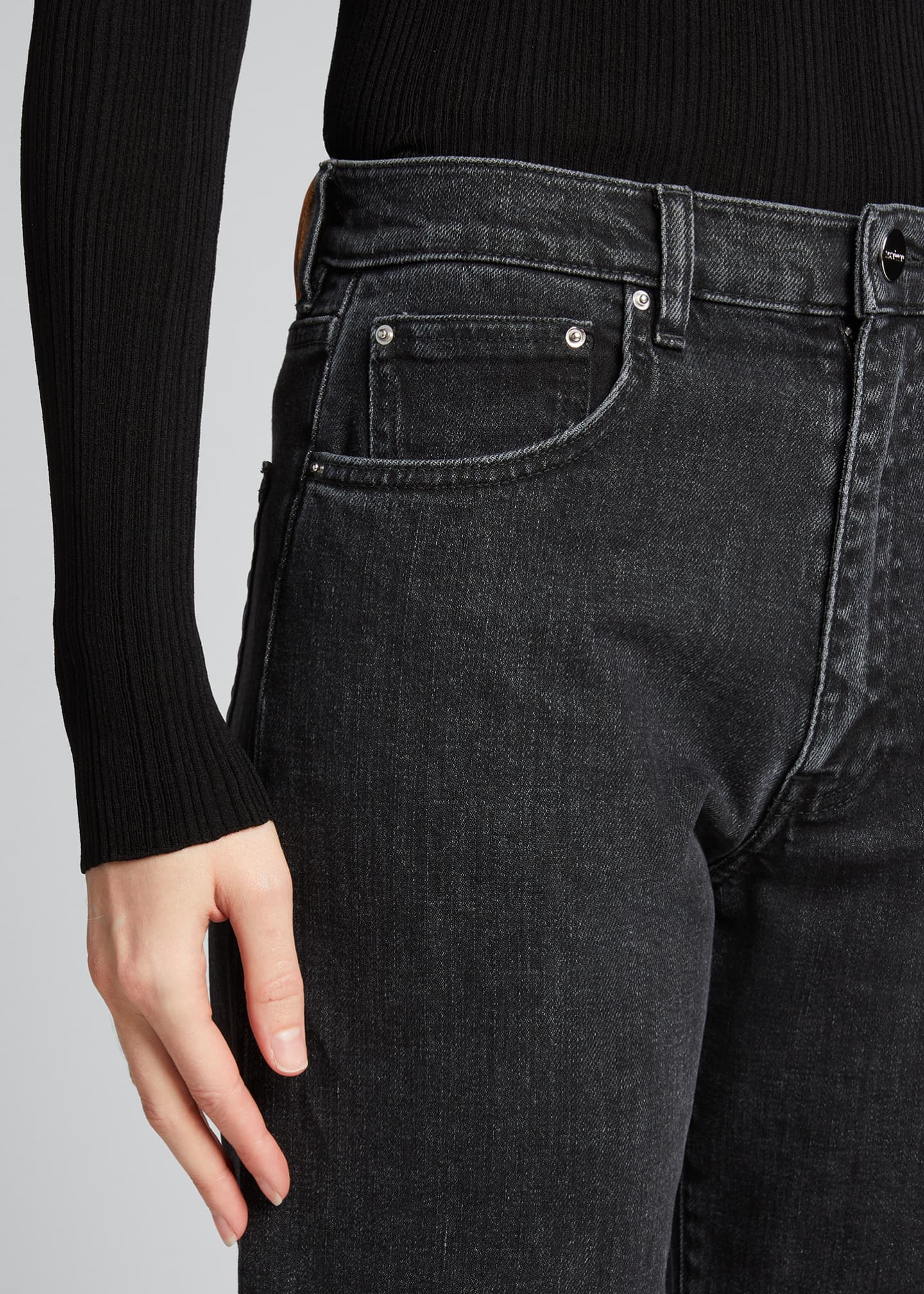 toteme black jeans