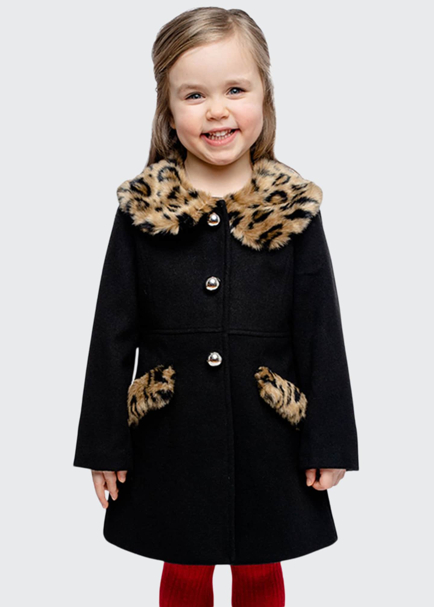 leopard print coat size 22