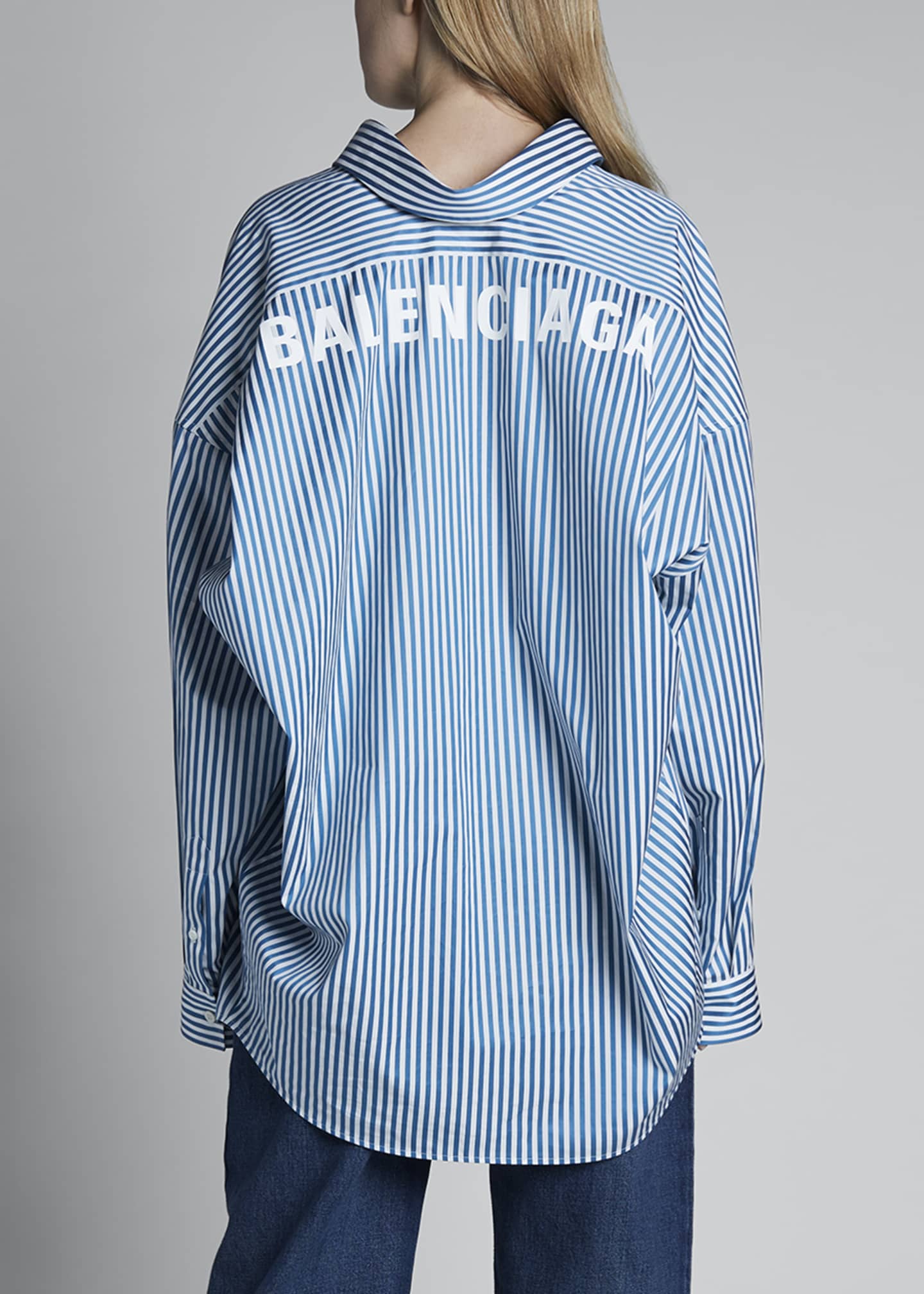 balenciaga t shirt back logo