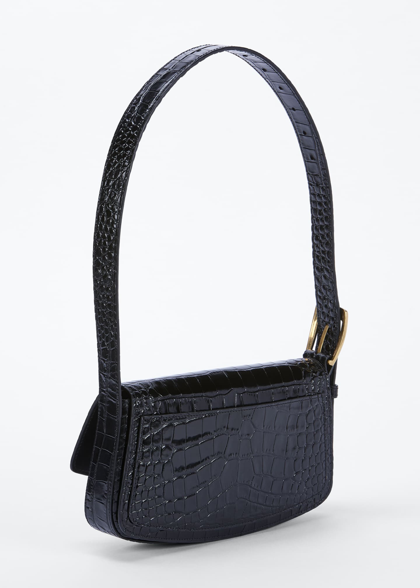 Download Balenciaga Ghost Sling Mock-Croc Shoulder Bag - Bergdorf ...