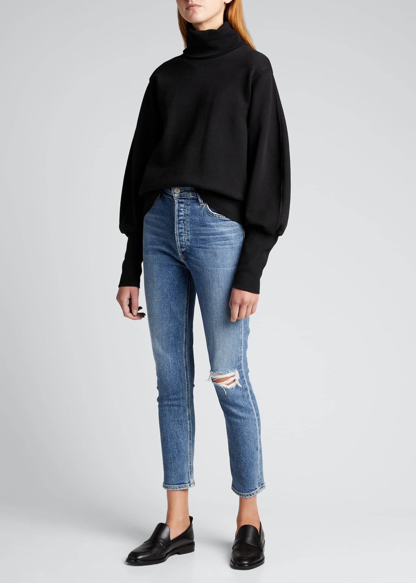 agolde nico black