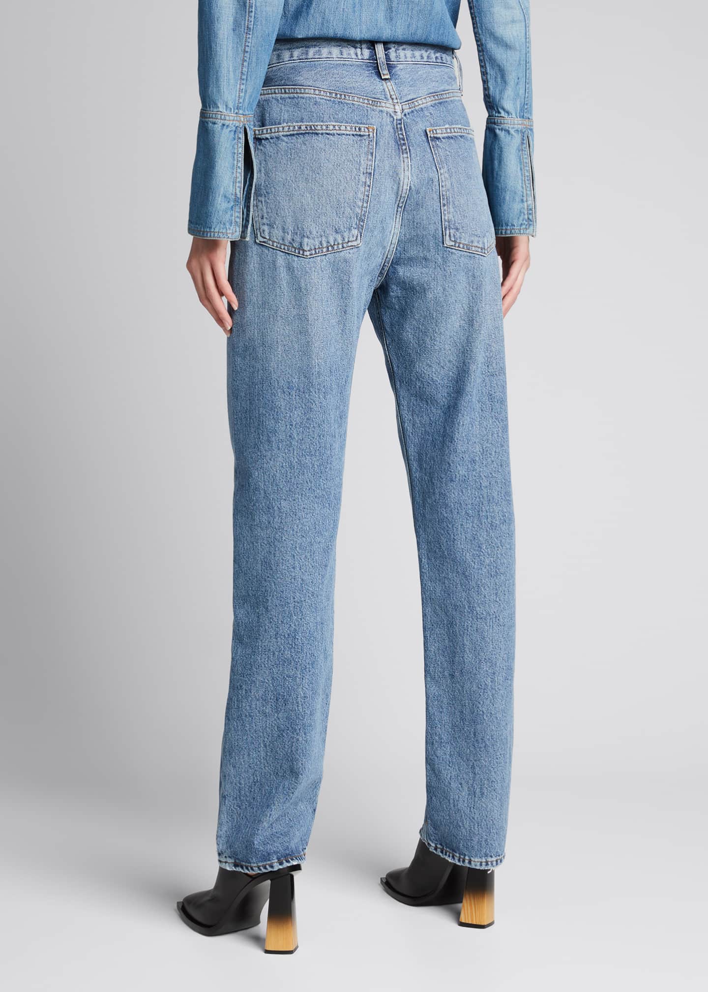 agolde pinch waist skinny jeans