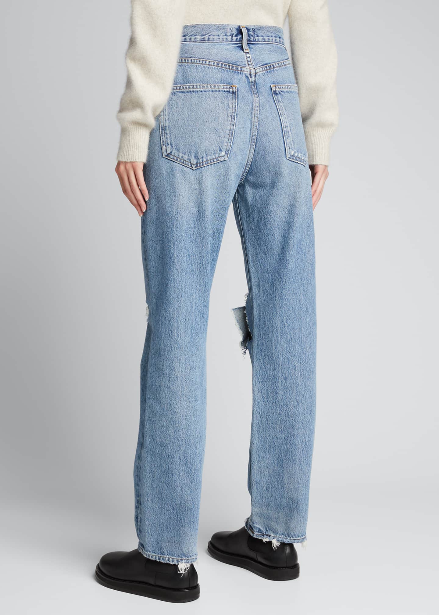 agolde pinch waist skinny jeans