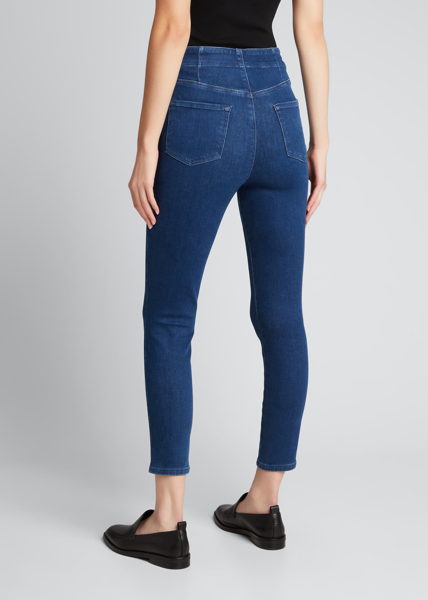 J Brand Natasha Sky High Cropped Skinny Jeans - Bergdorf Goodman