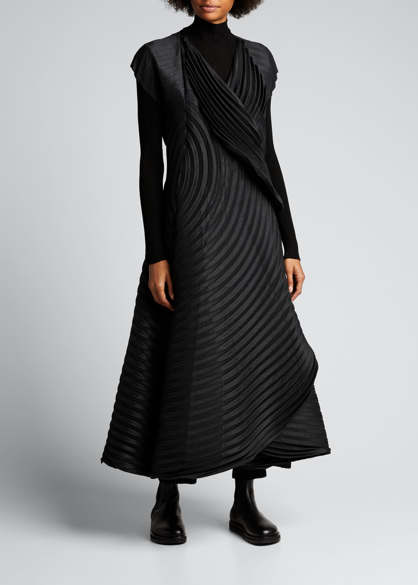 wrap jacket dress