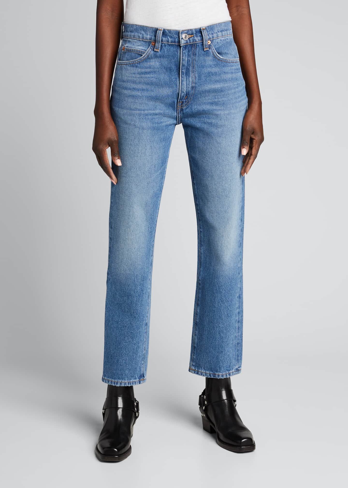 RE/DONE 70s Straight Leg Denim Jeans - Bergdorf Goodman