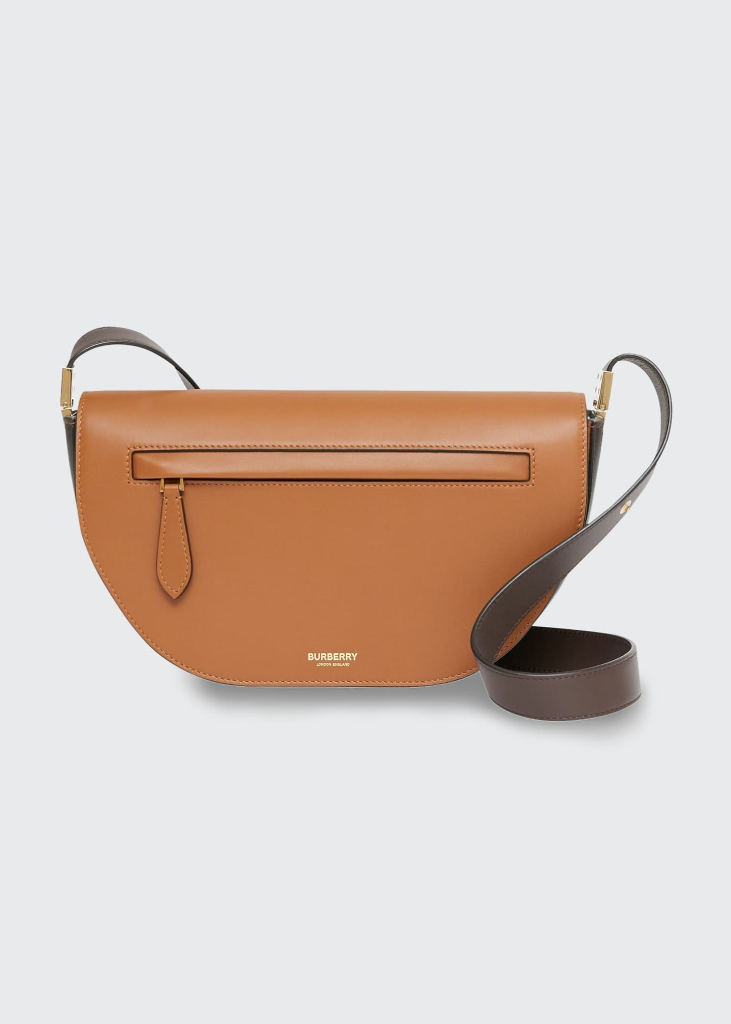 Burberry Olympia Small TwoTone Smooth Leather Crossbody Bag Bergdorf