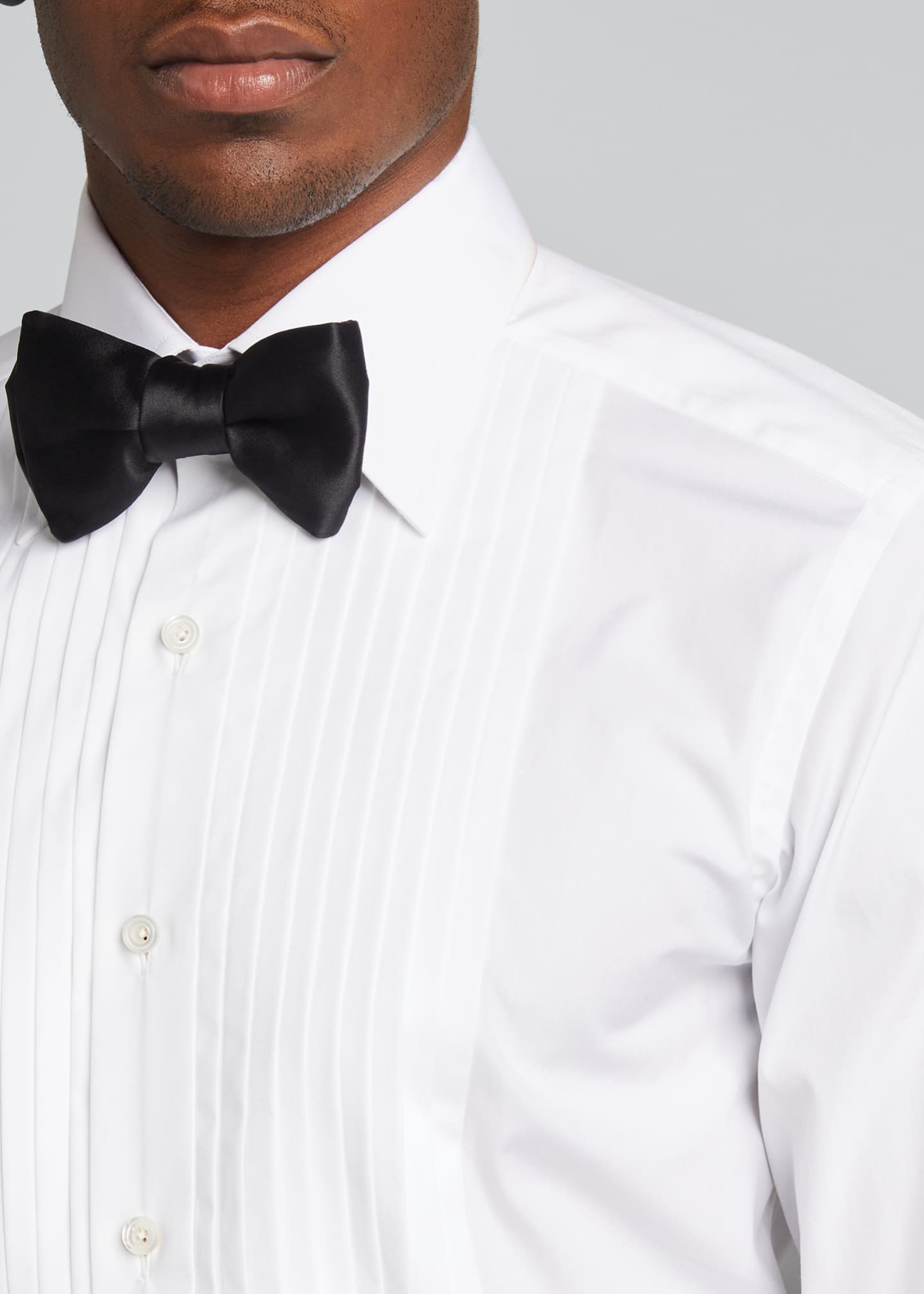 Tom Ford Men S Plisse Plastron Tuxedo Shirt Bergdorf Goodman Tom ford blue textured cotton double cuff long sleeve shirt xl 313779 →. men s plisse plastron tuxedo shirt