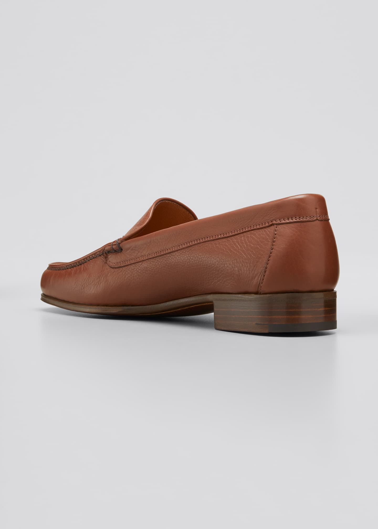 Gravati Metallic Leather Loafer Bergdorf Goodman