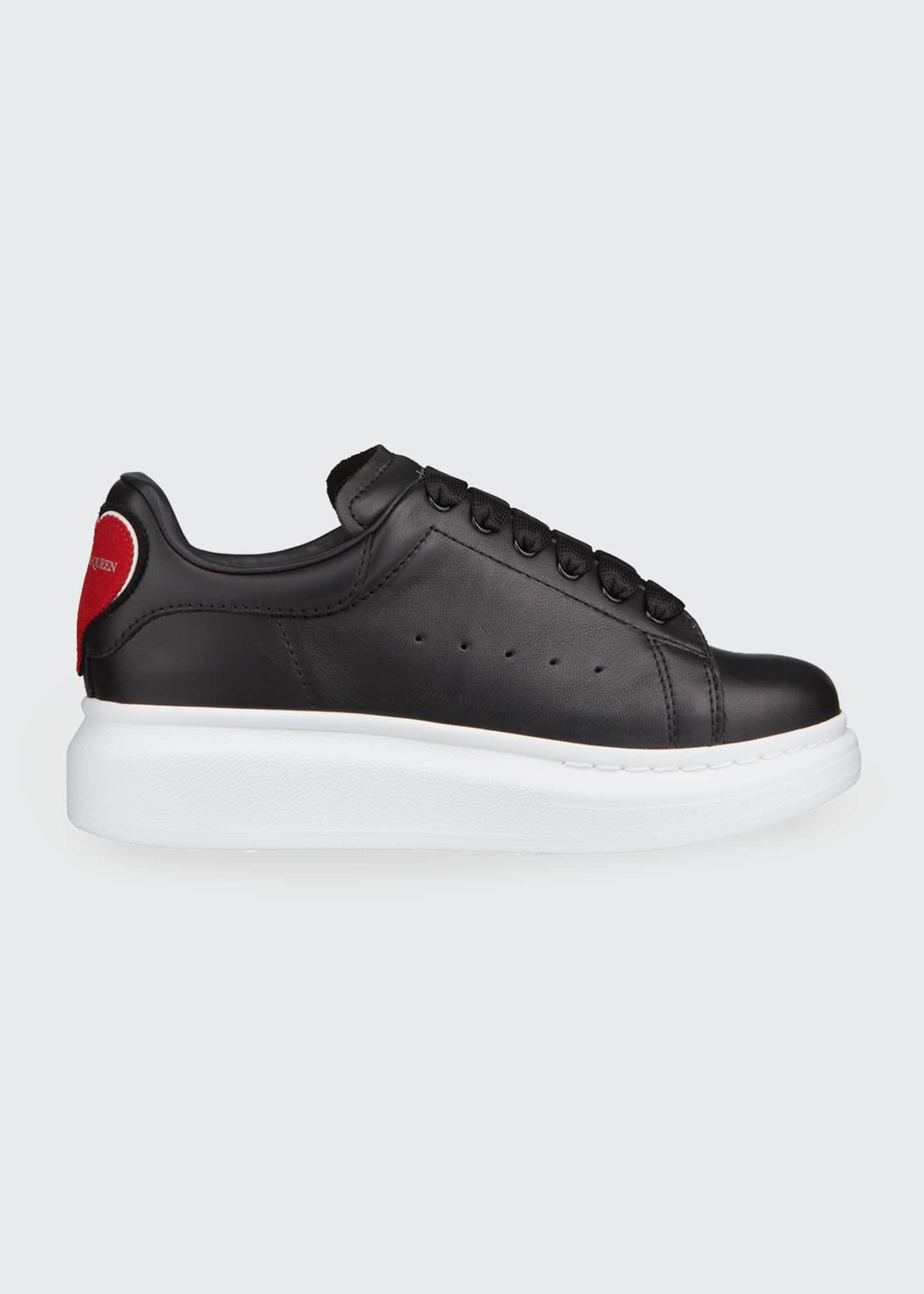 alexander mcqueen heart patch sneakers