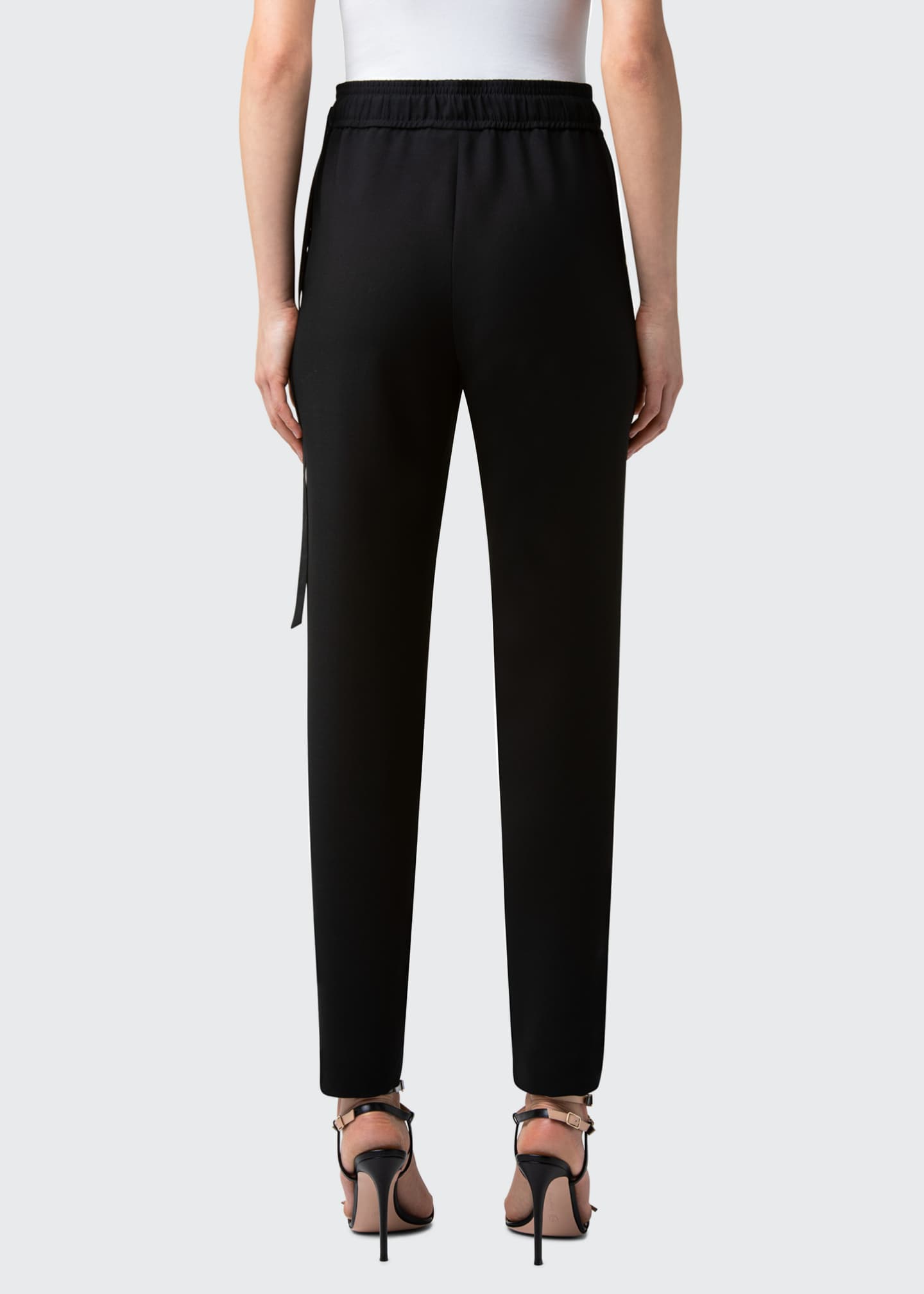 wool blend joggers
