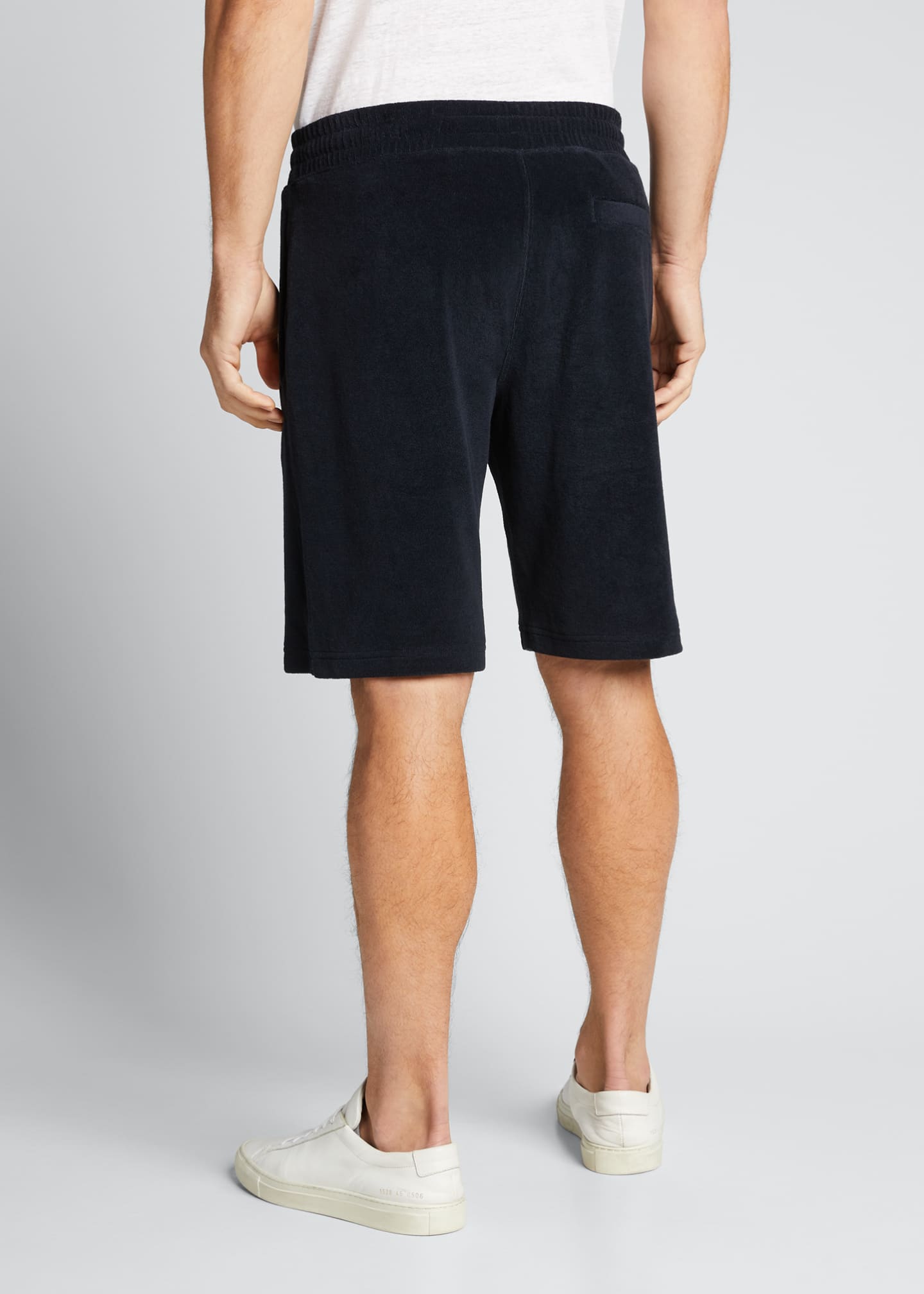 Vince Men's Pima Towel Terry Drawstring Shorts - Bergdorf Goodman