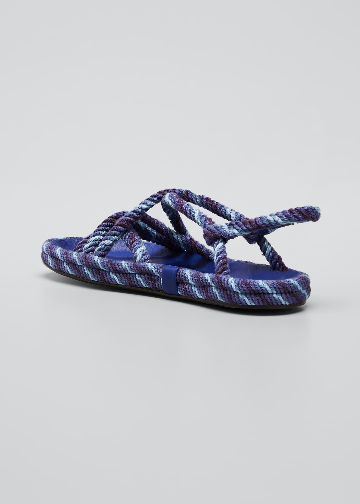 Isabel Marant Espa Flat Rope Sandals Bergdorf Goodman Leather sandals featuring adjustable buckle fastening, rope and patent leather details. espa flat rope sandals