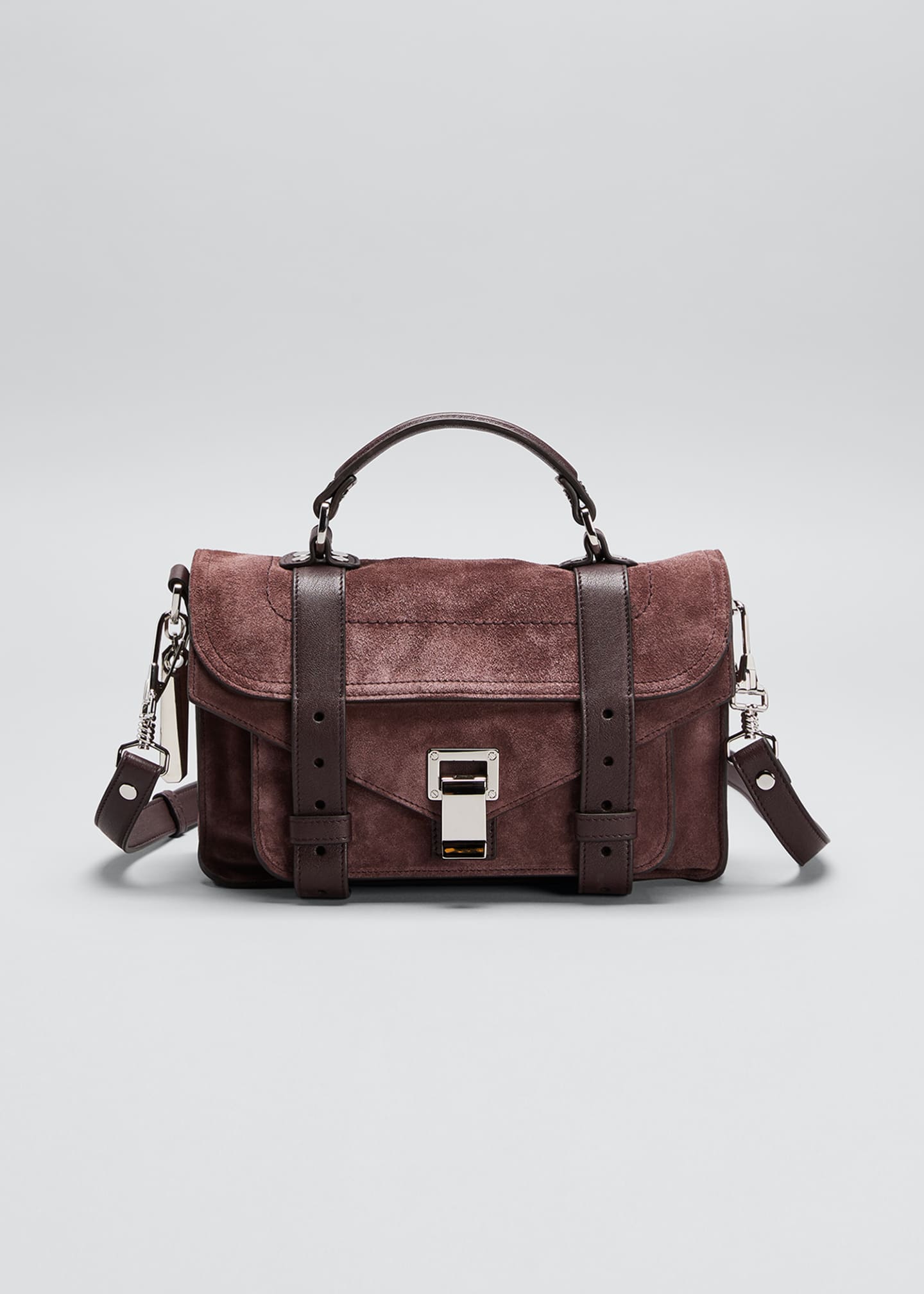 Proenza Schouler PS1 Tiny Suede Satchel Bag - Bergdorf Goodman