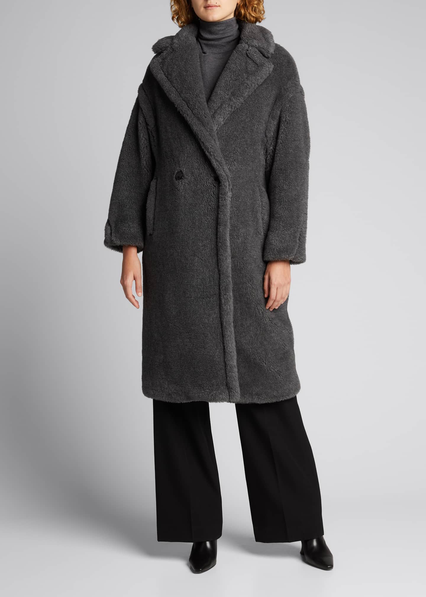 Max Mara Teddy Coat
 Max Mara Double Breasted Teddy Coat Bergdorf Goodman