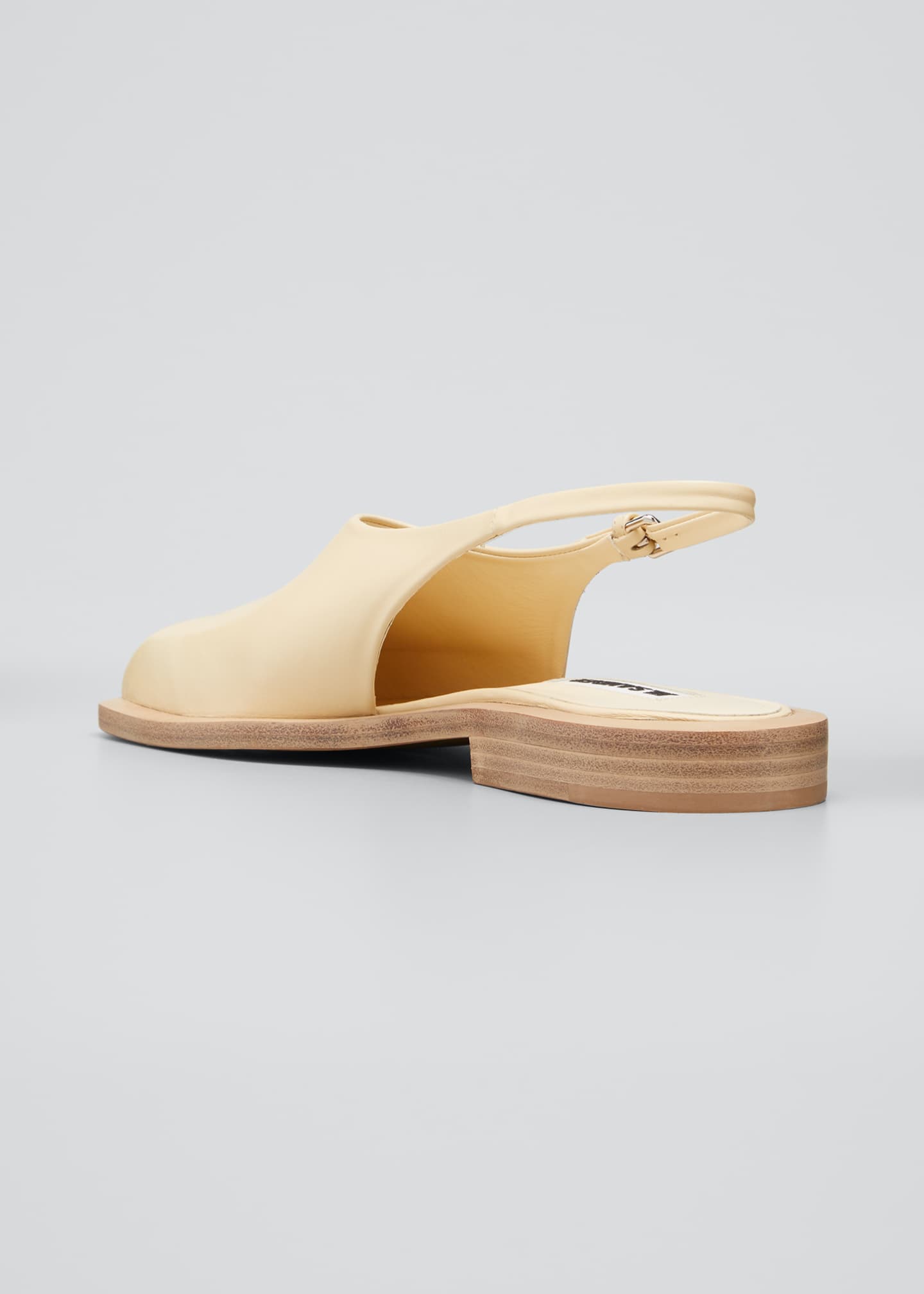 slingback jil sander