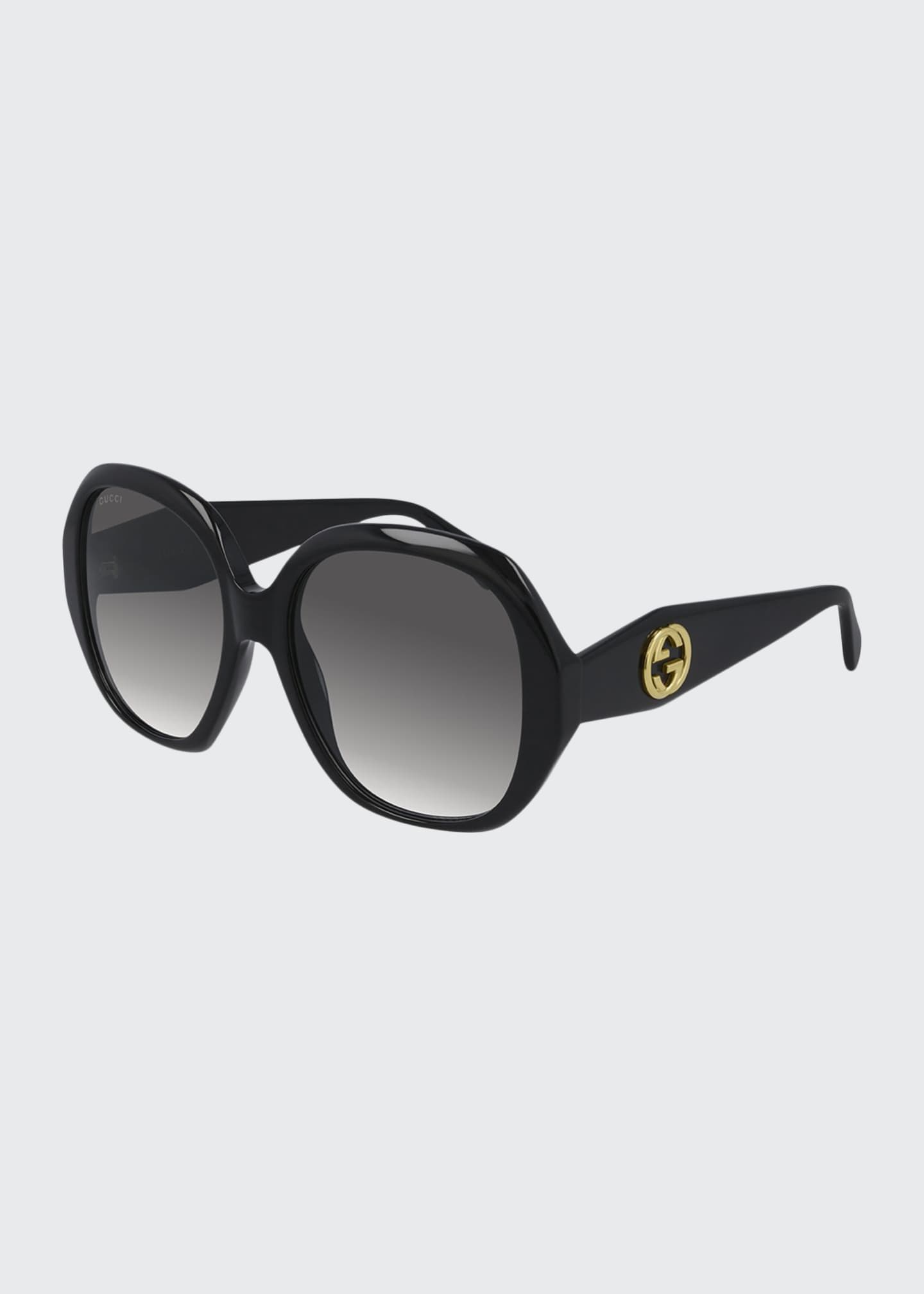 gucci oversized acetate sunglasses