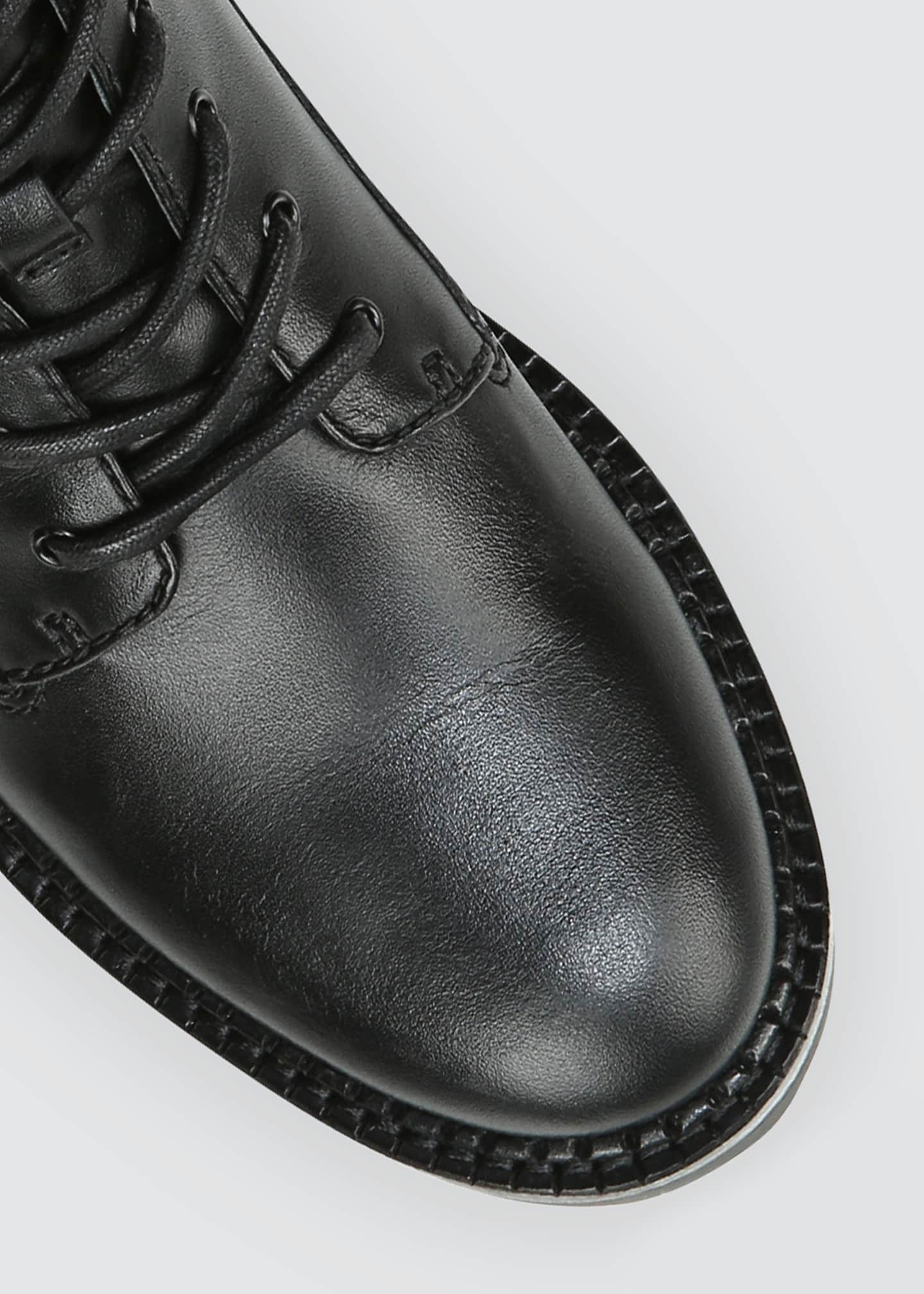 vince leather cabria lug boot