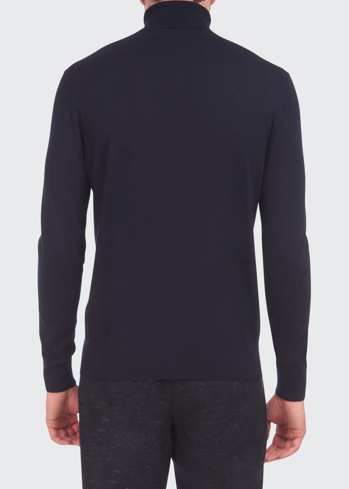 Gabriela Hearst Men's Jermaine Solid Turtleneck Sweater - Bergdorf Goodman